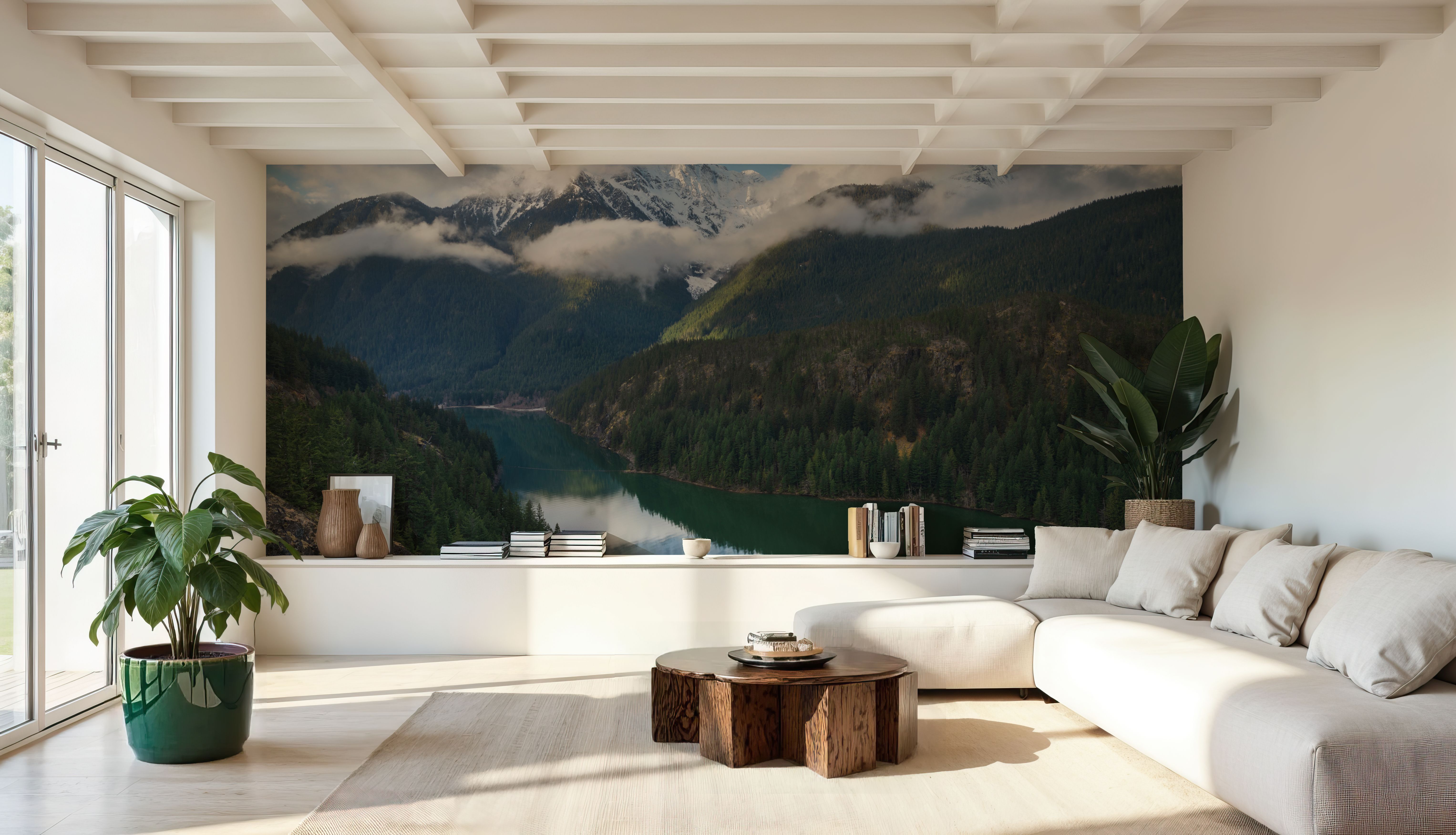 Diablo Lake and Colonial Peak