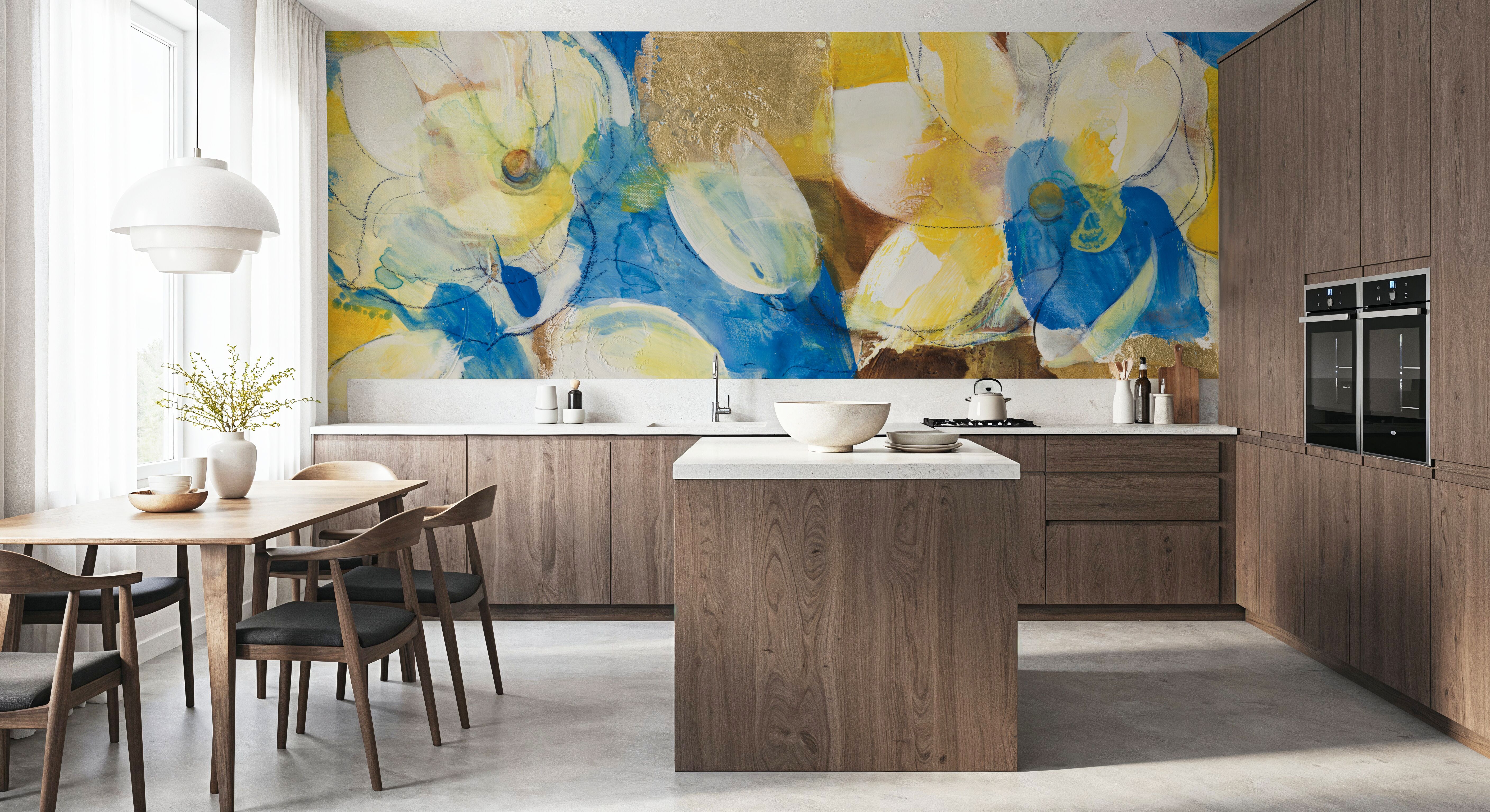 Golden Trellis II, Behang