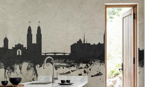 Zurich Switzerland Skyline Concrete