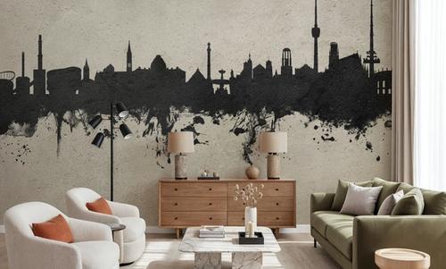 Stuttgart Germany Skyline Concrete