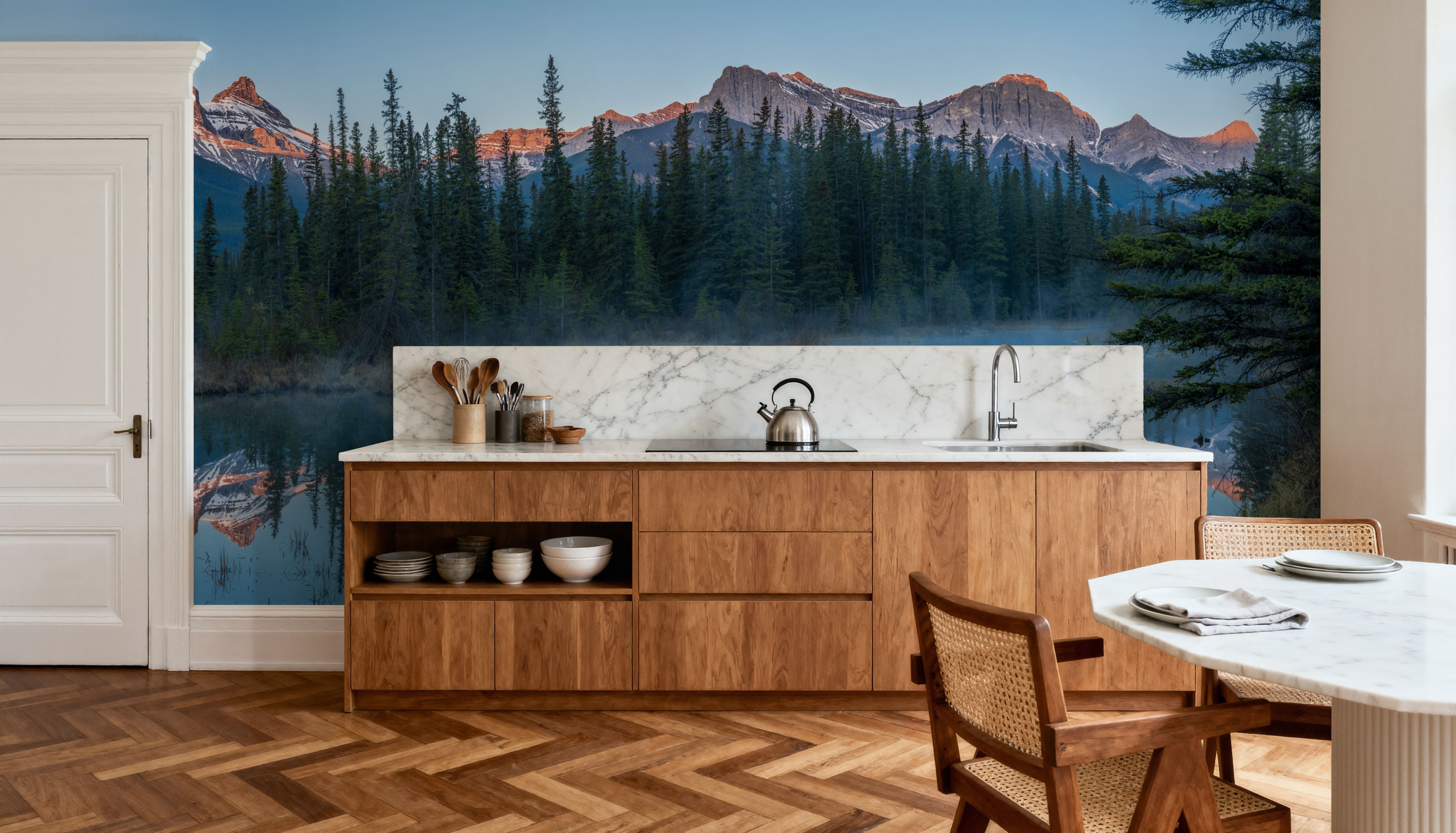 Canadian Mirror, Wallpaper