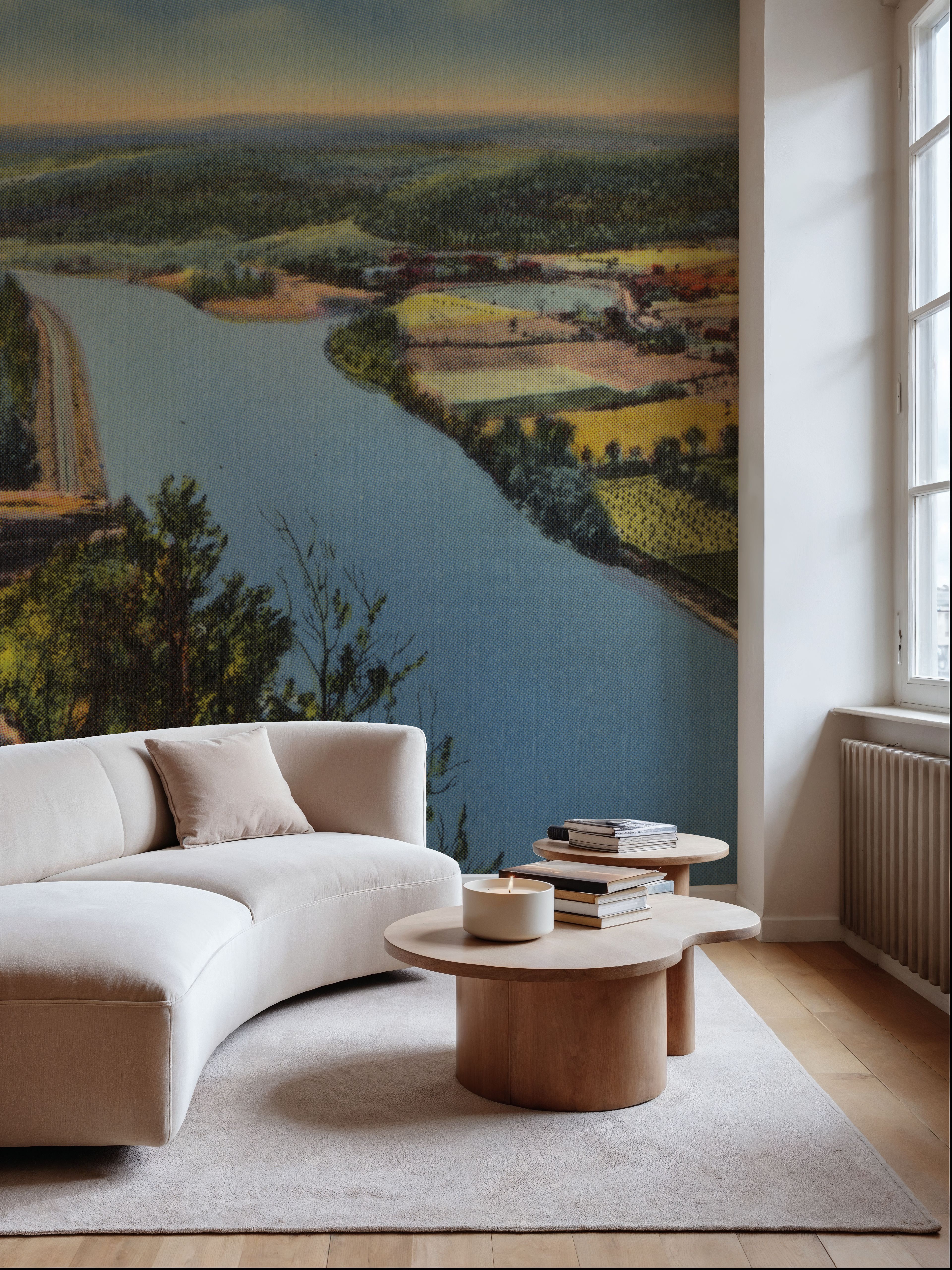 Penn Waters - Screenprint Postcard