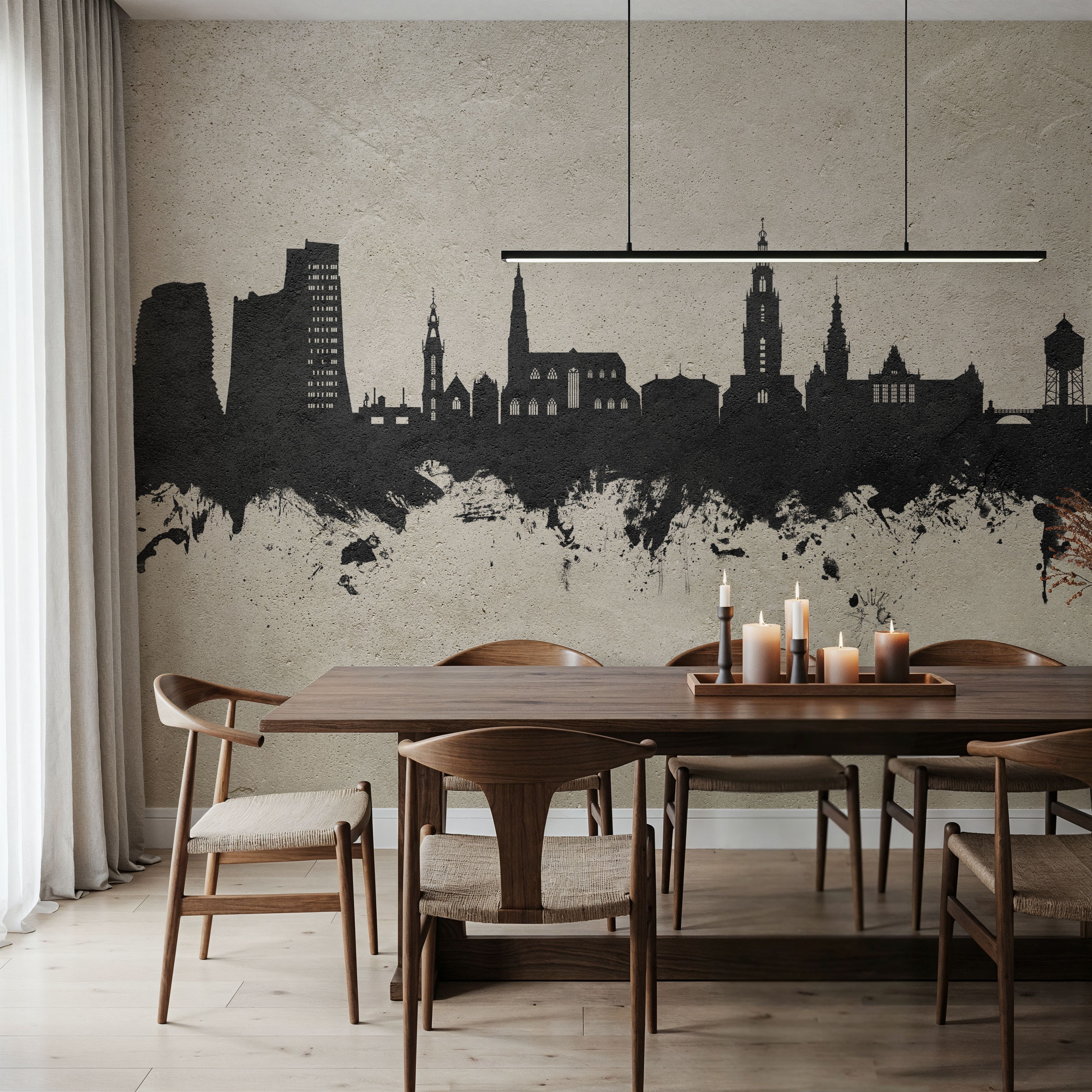 Groningen The Netherlands Skyline 