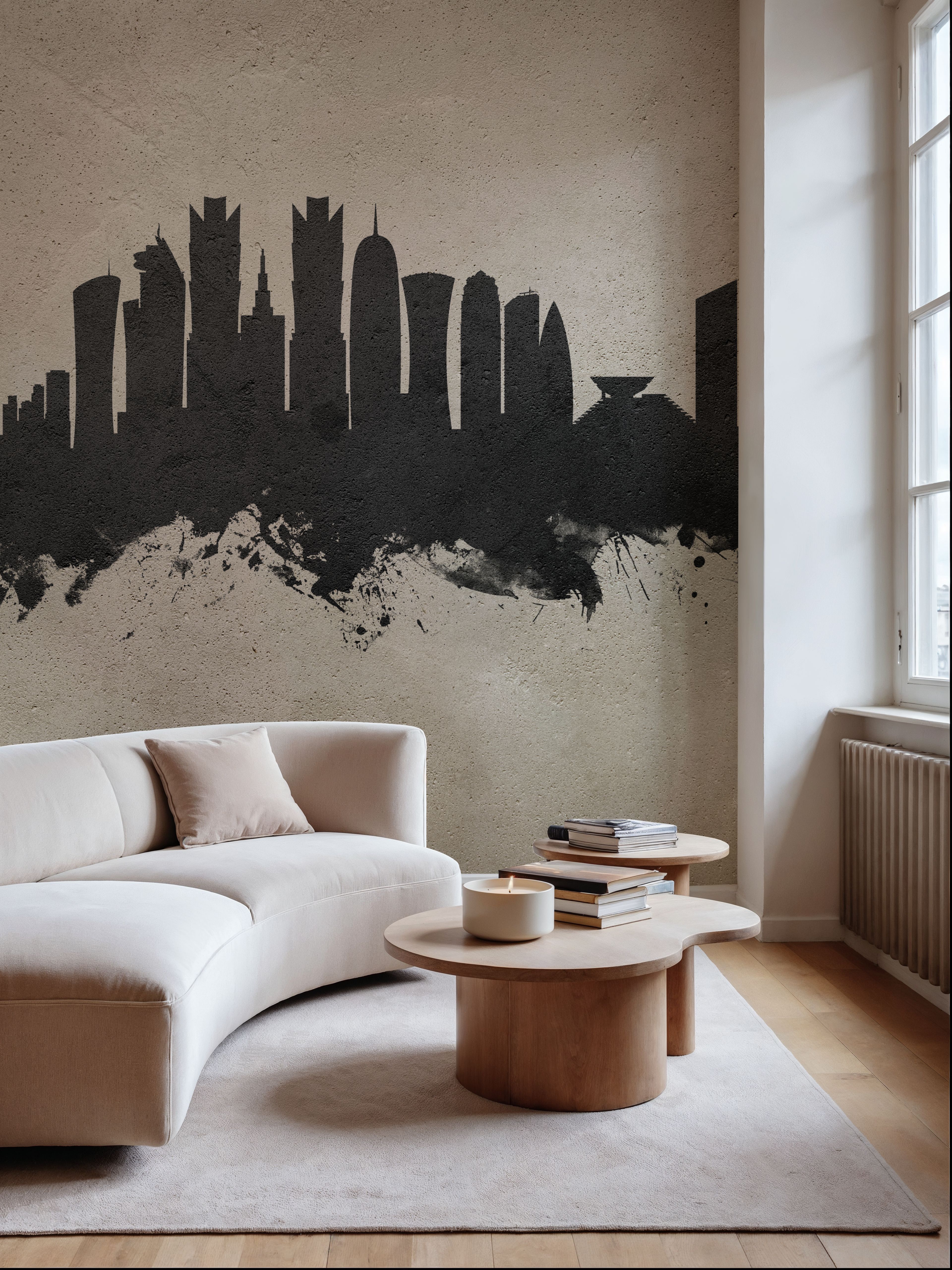 Doha Qatar Skyline Concrete