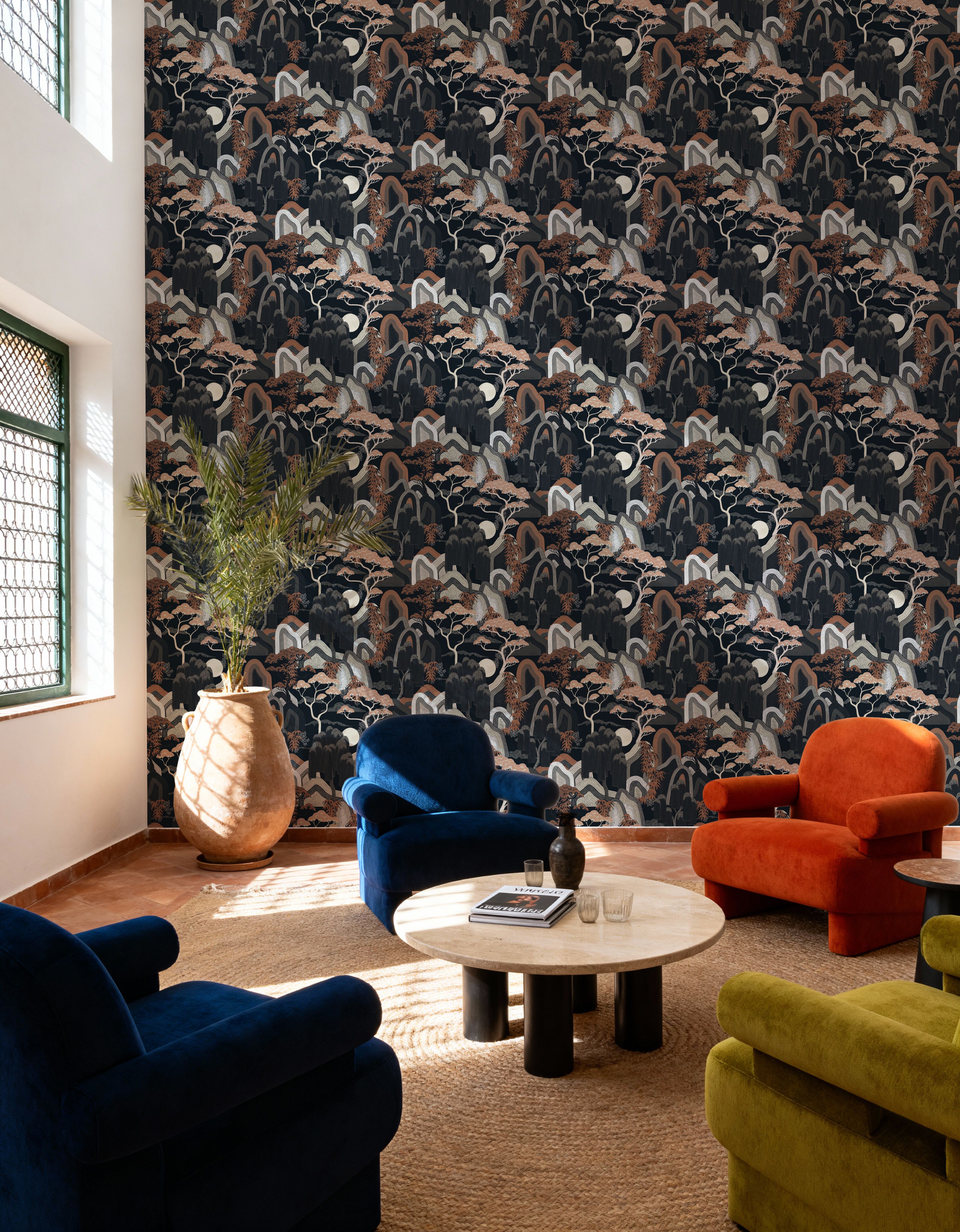 Whispers of the Mountain Pattern, Midnight