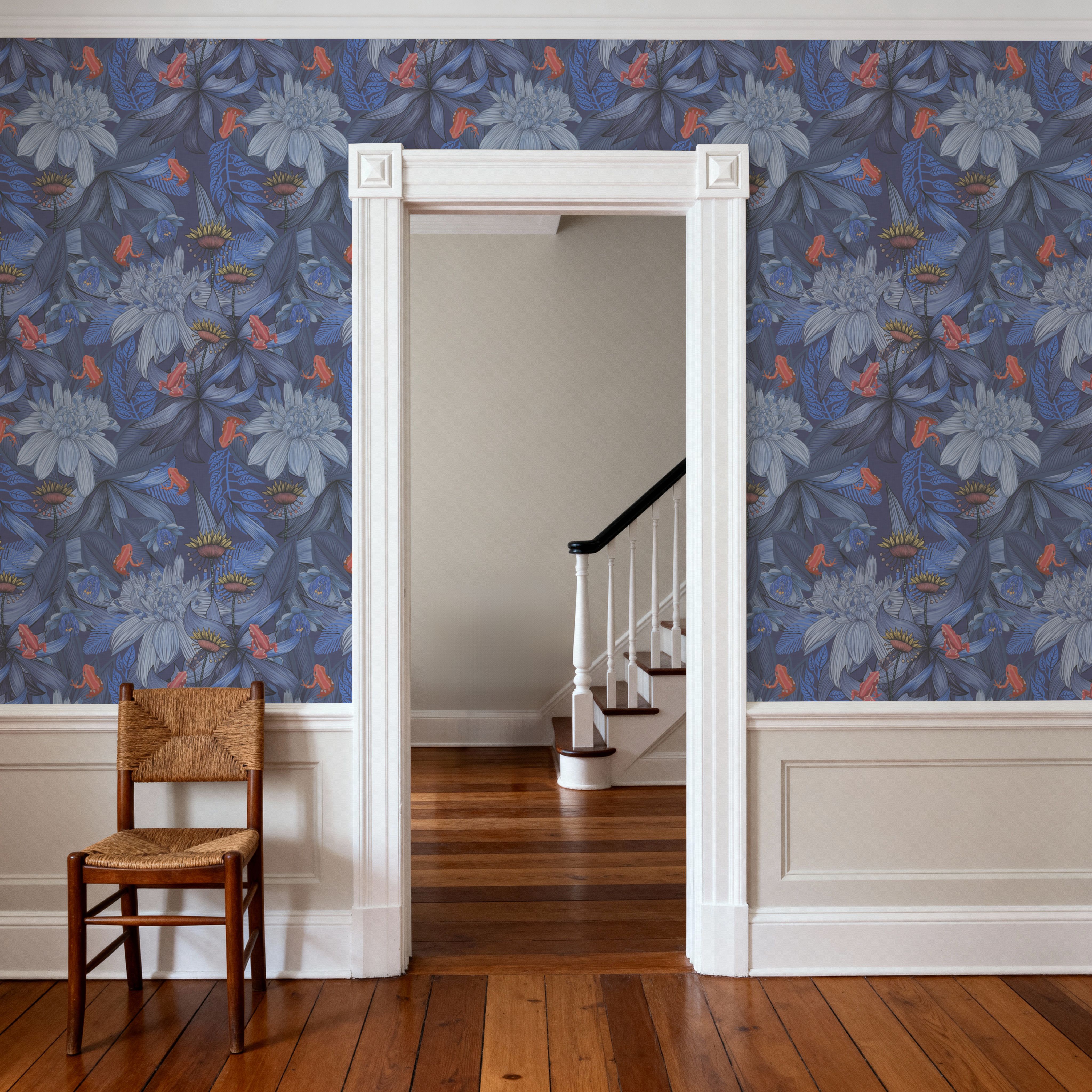 Blue Plants & Red Frogs