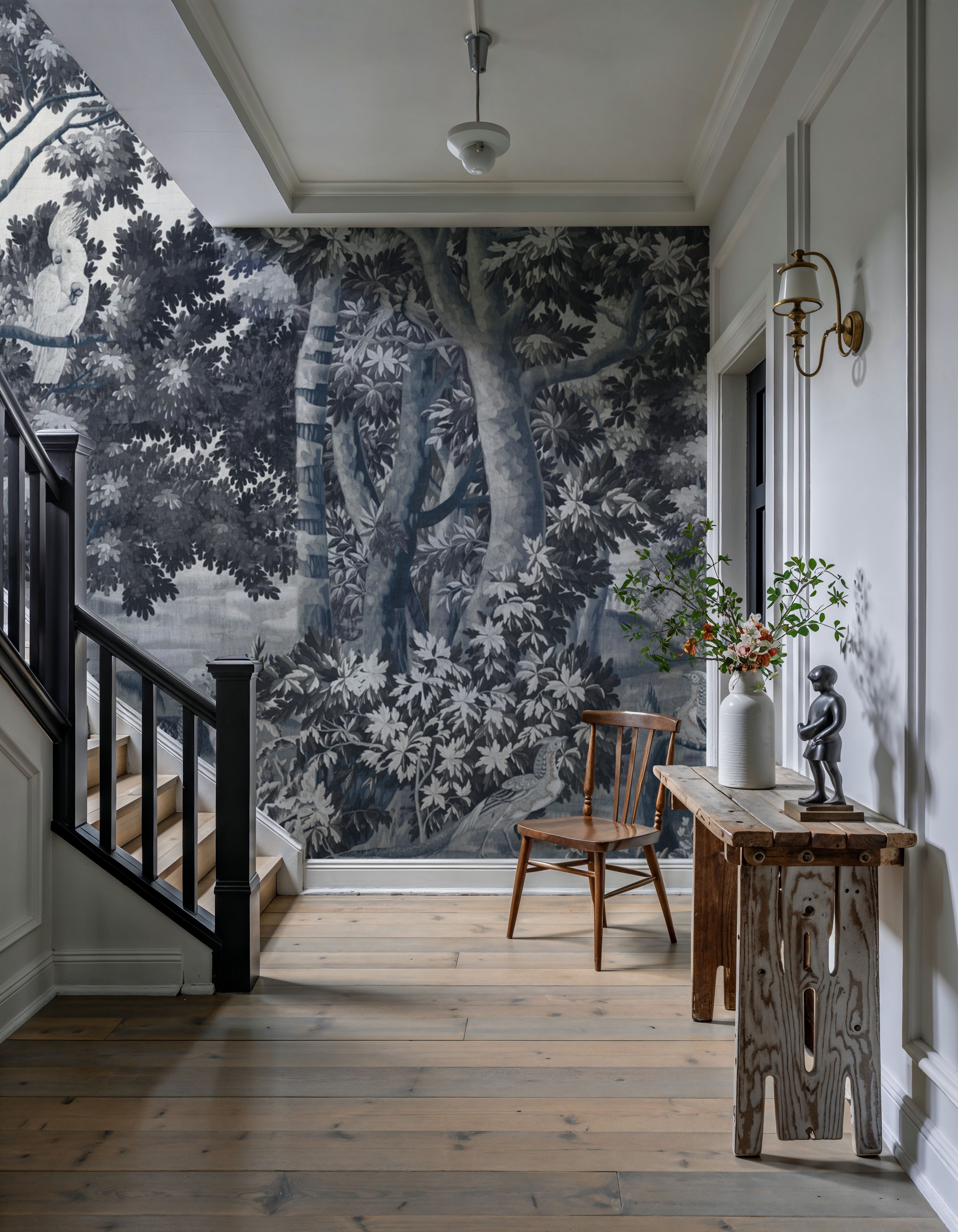 Enchanted Grove Tapestry, Blues