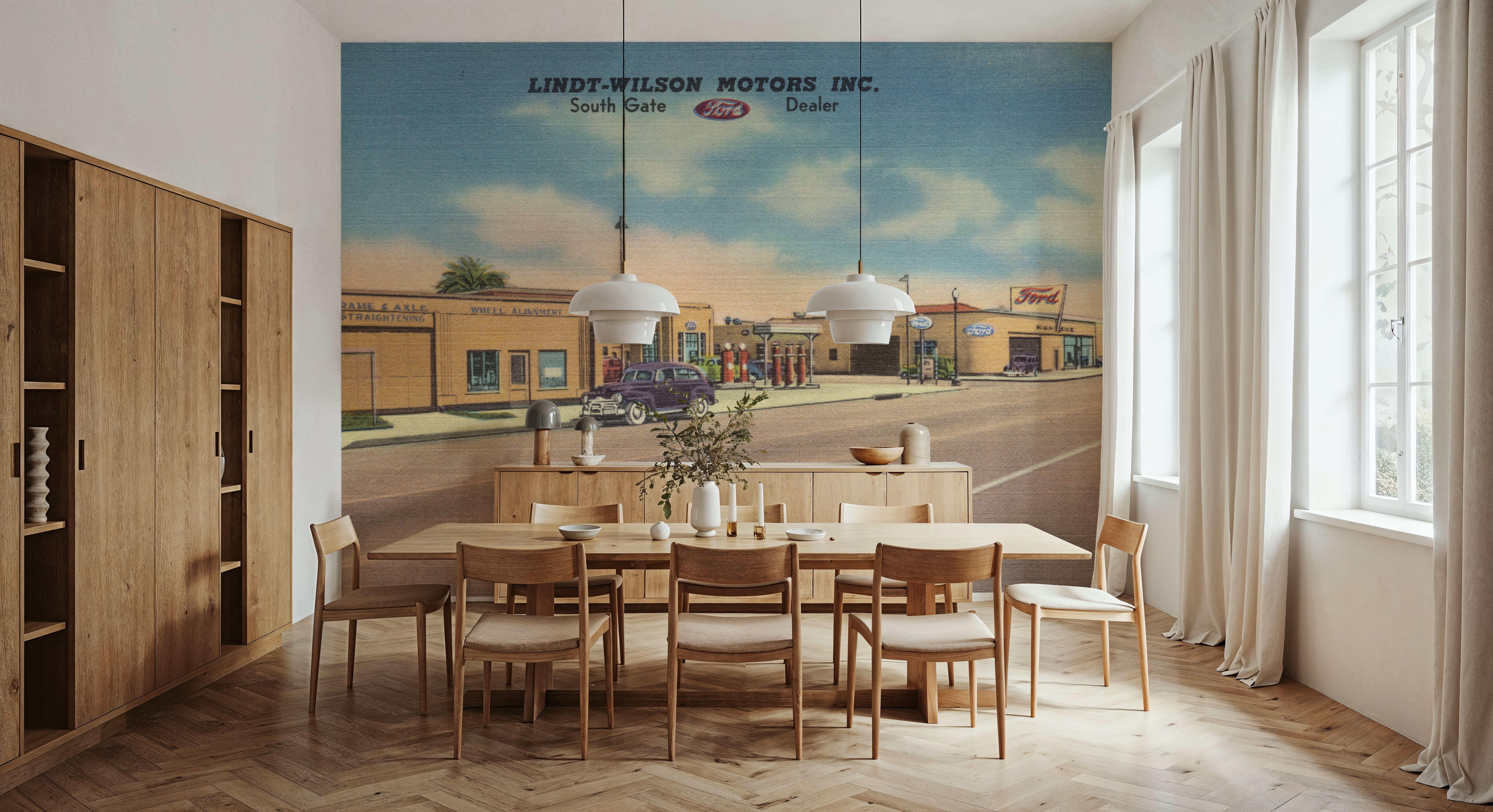 Greetings from the Dealership - Screenprint Postcard