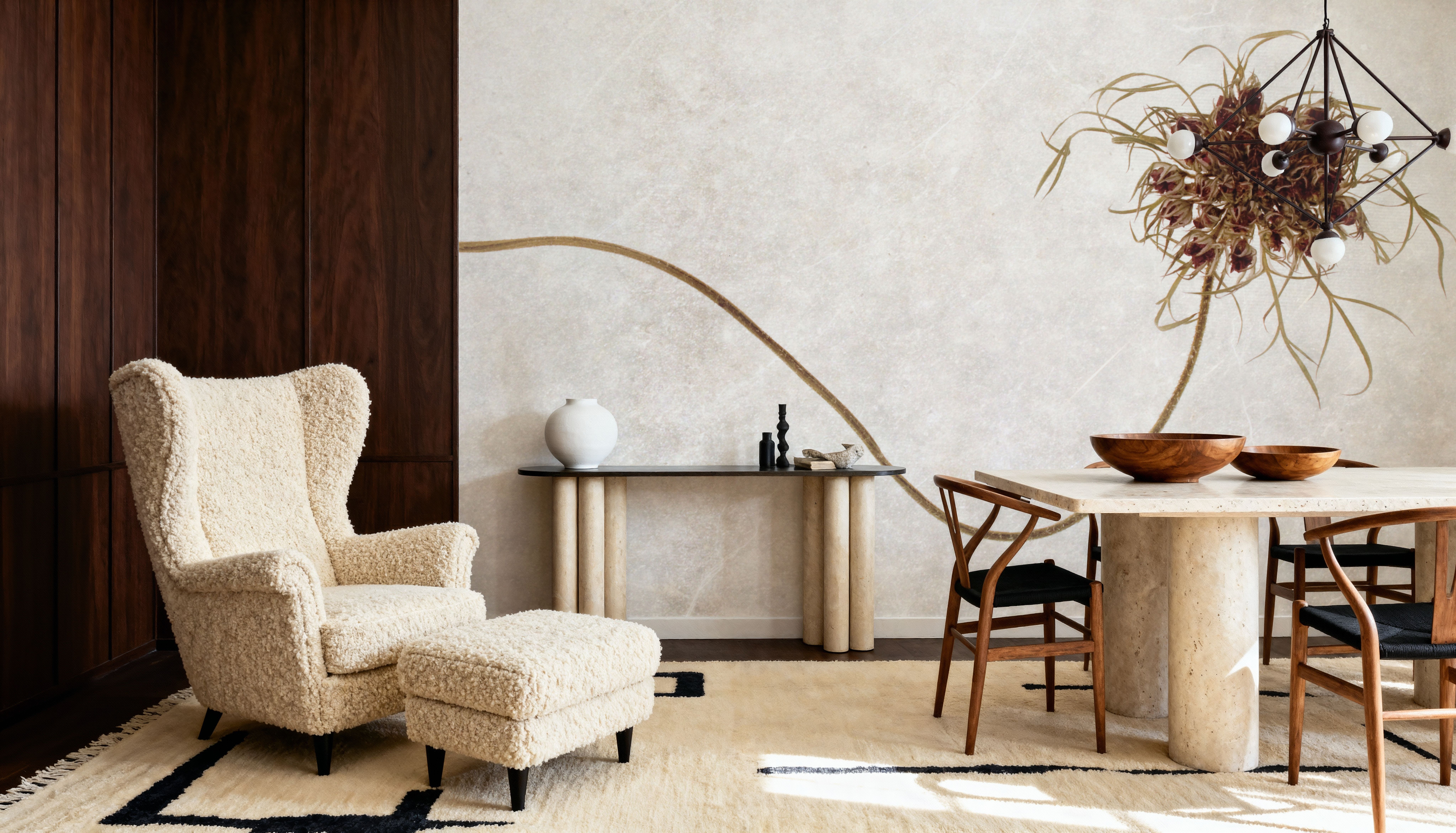 Dried Flower I, Tapet