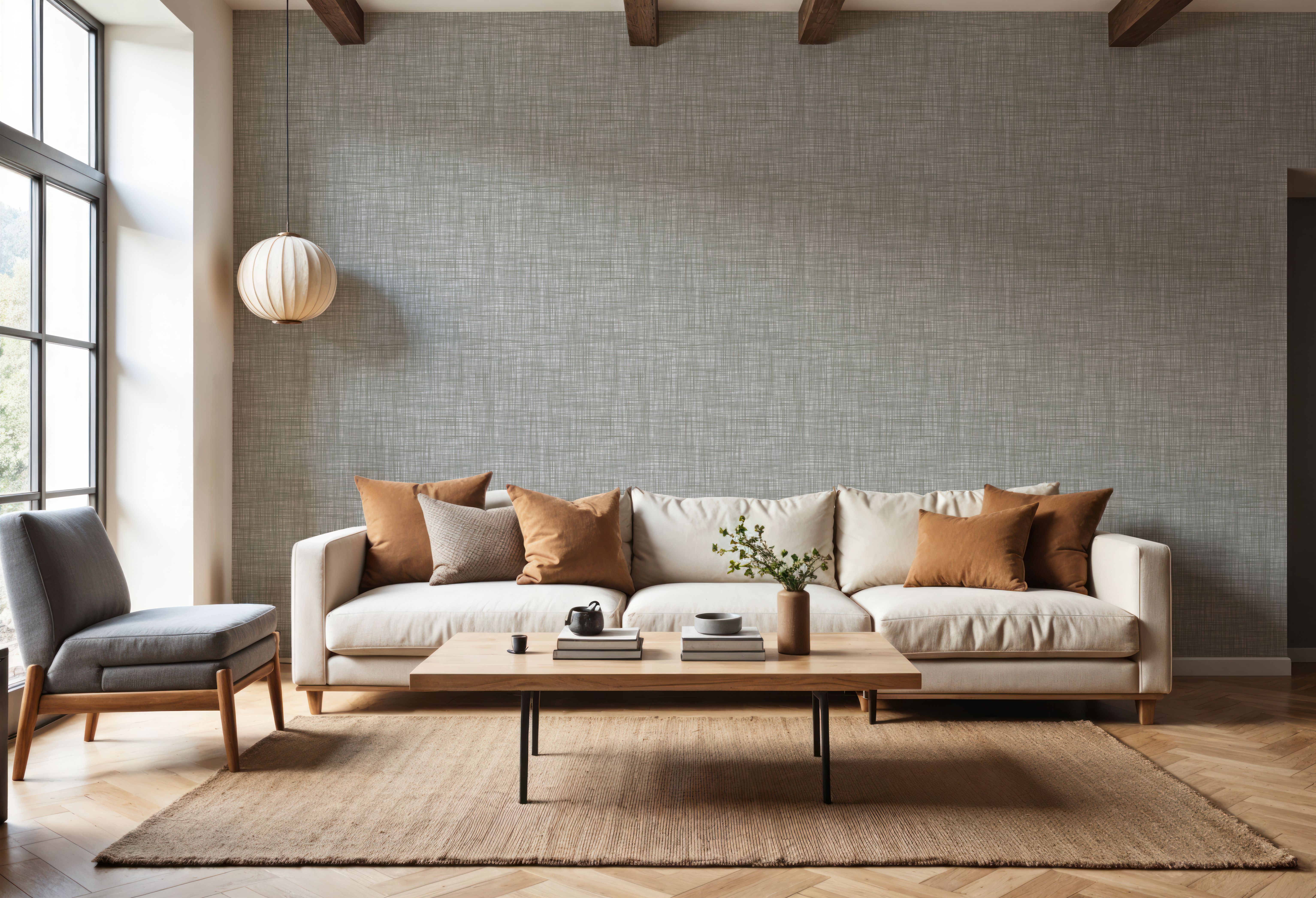 Mottled Linen Effect, Artichoke