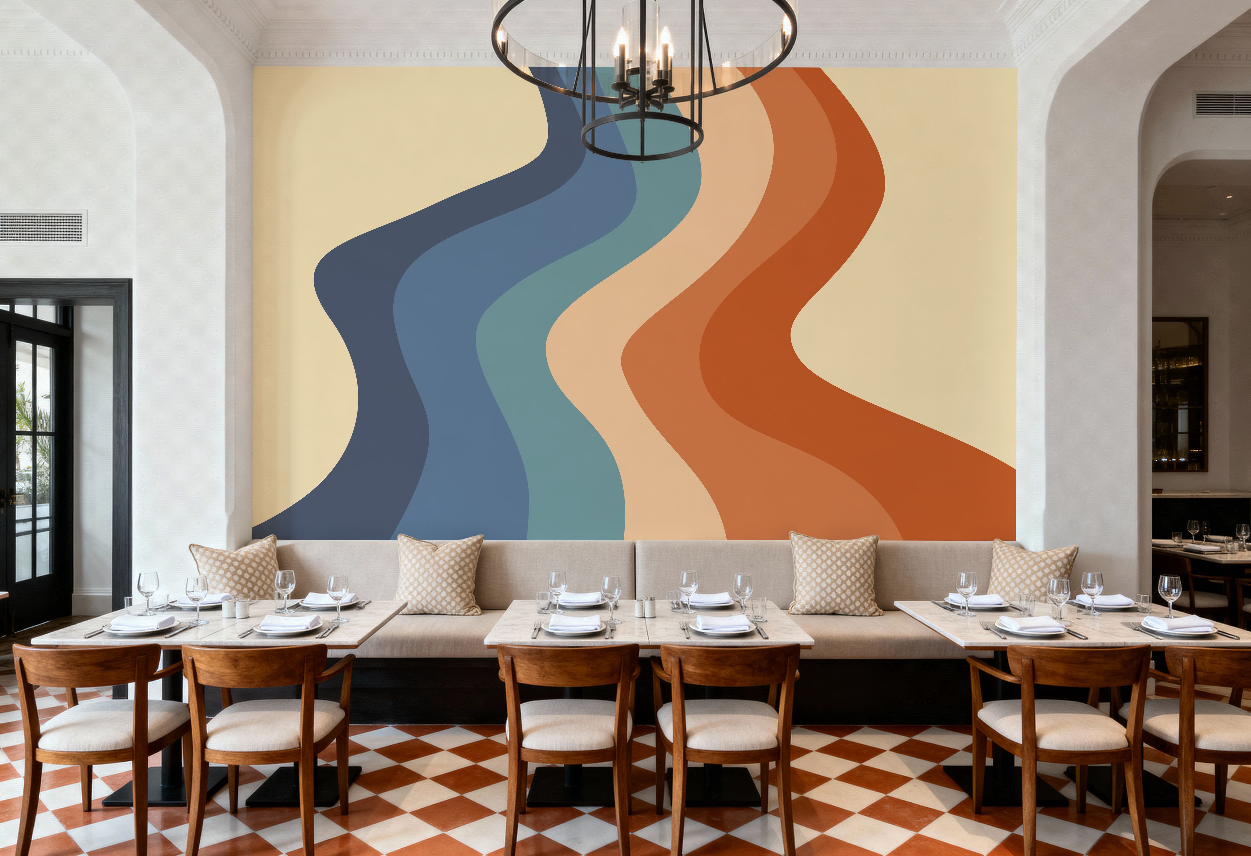 Swirly Hippie Rainbow