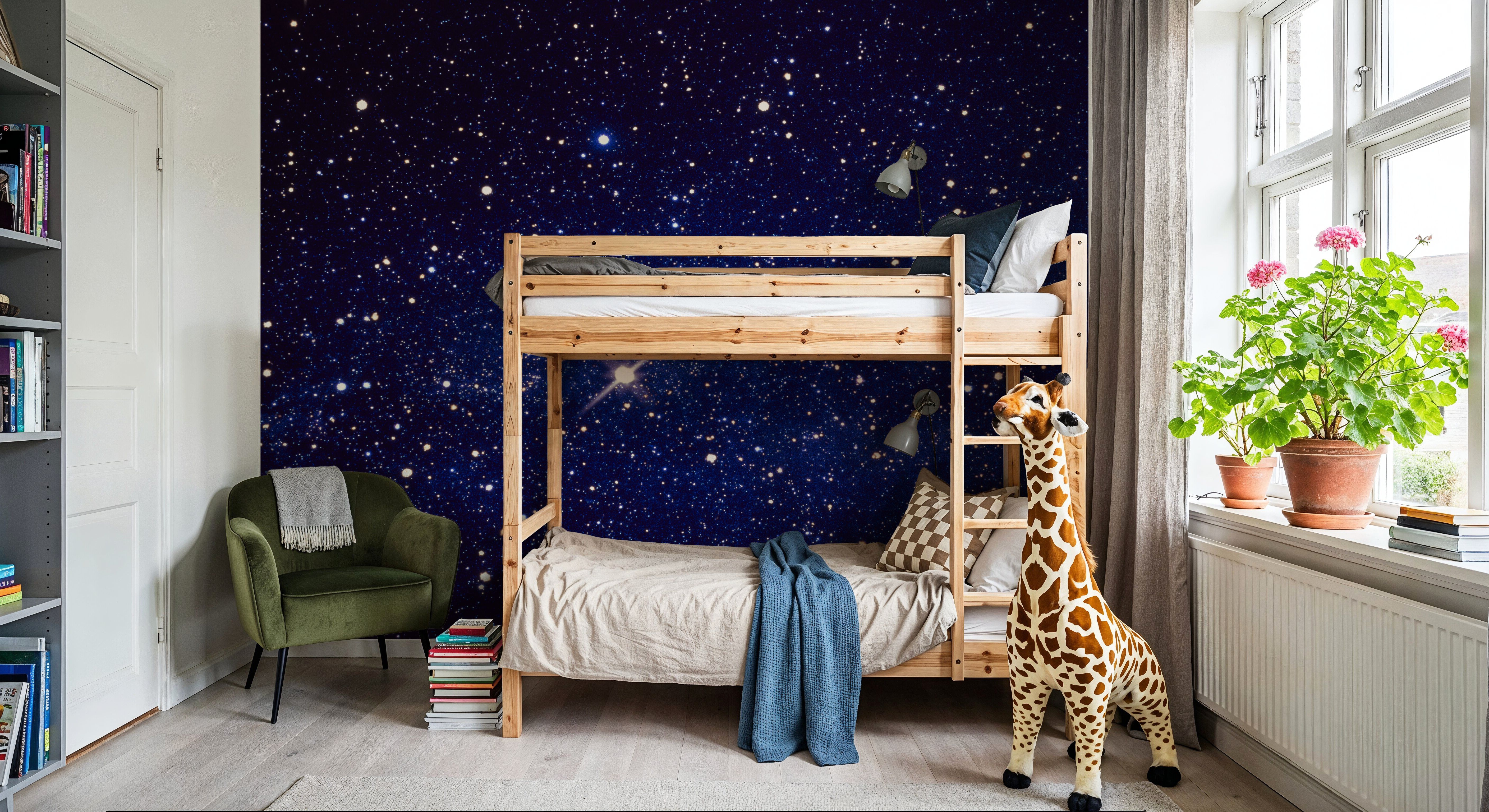 Celestial Brilliance, Behang