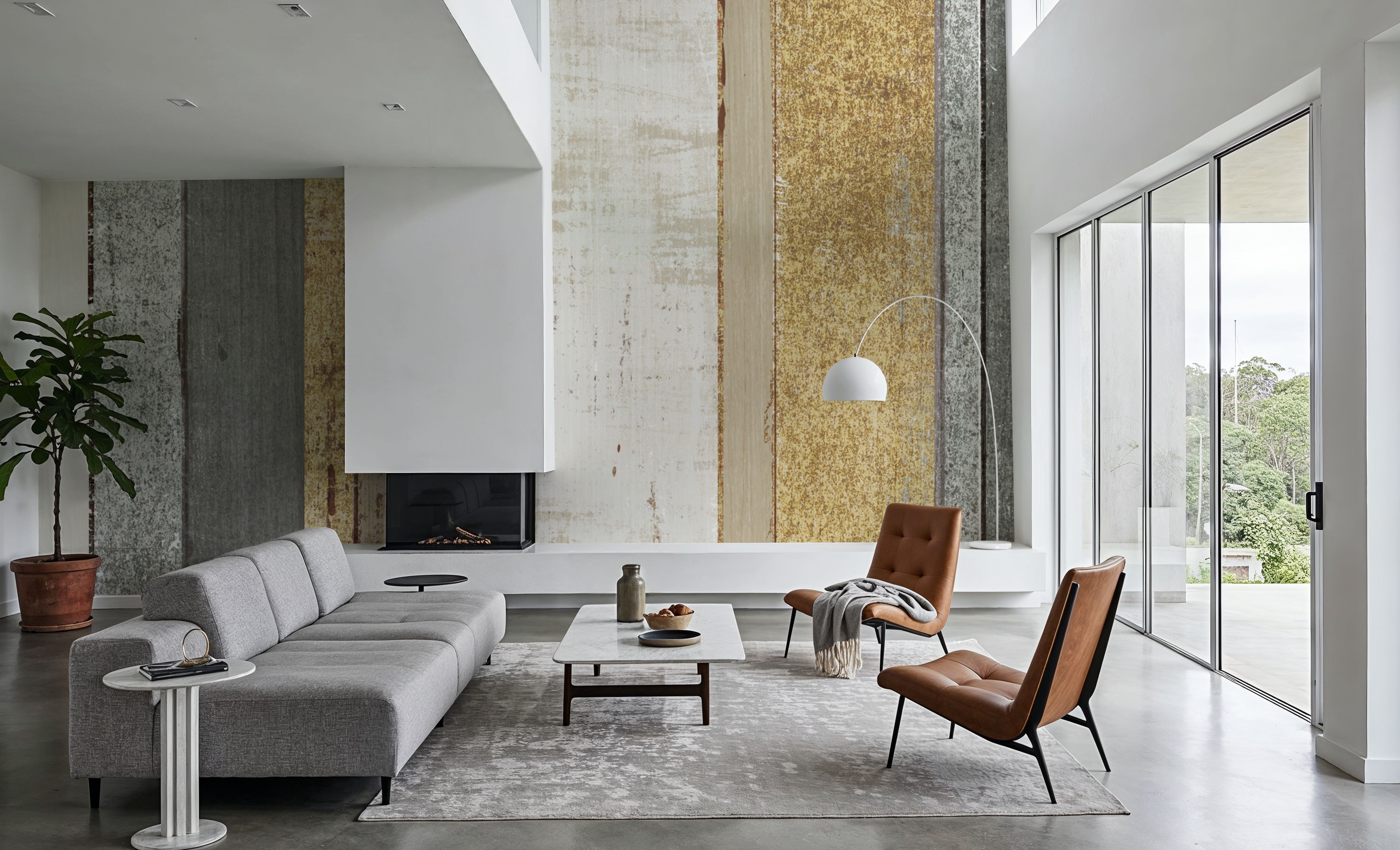 Beachscape VIII Gold Neutral