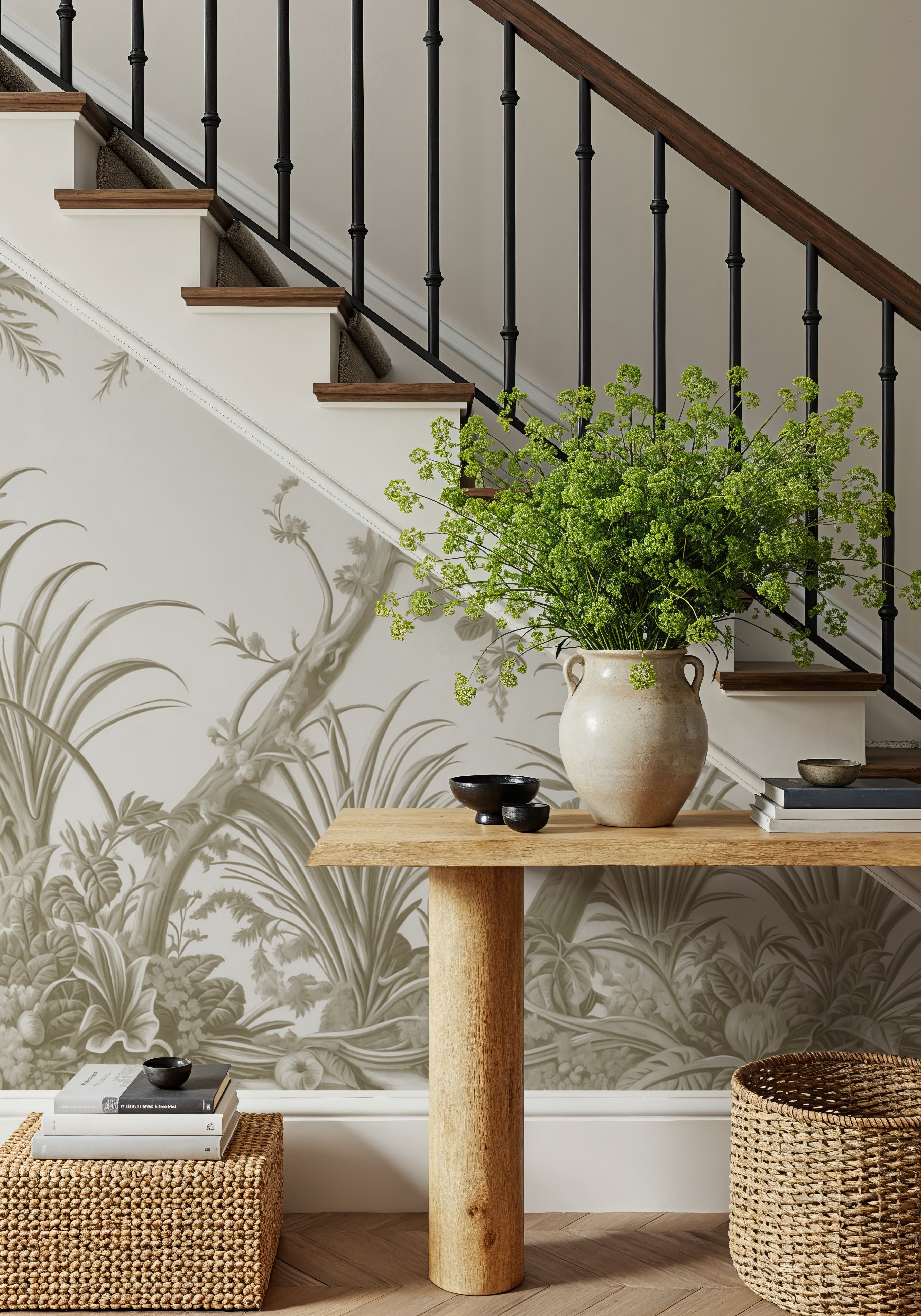 Intricate Garden, Beige