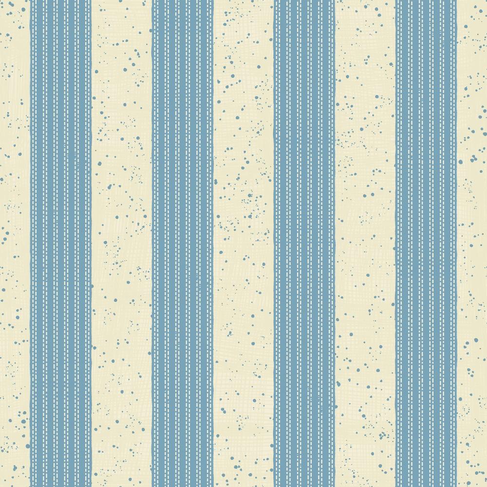 Ticking Awning Stripes, Baby Blue