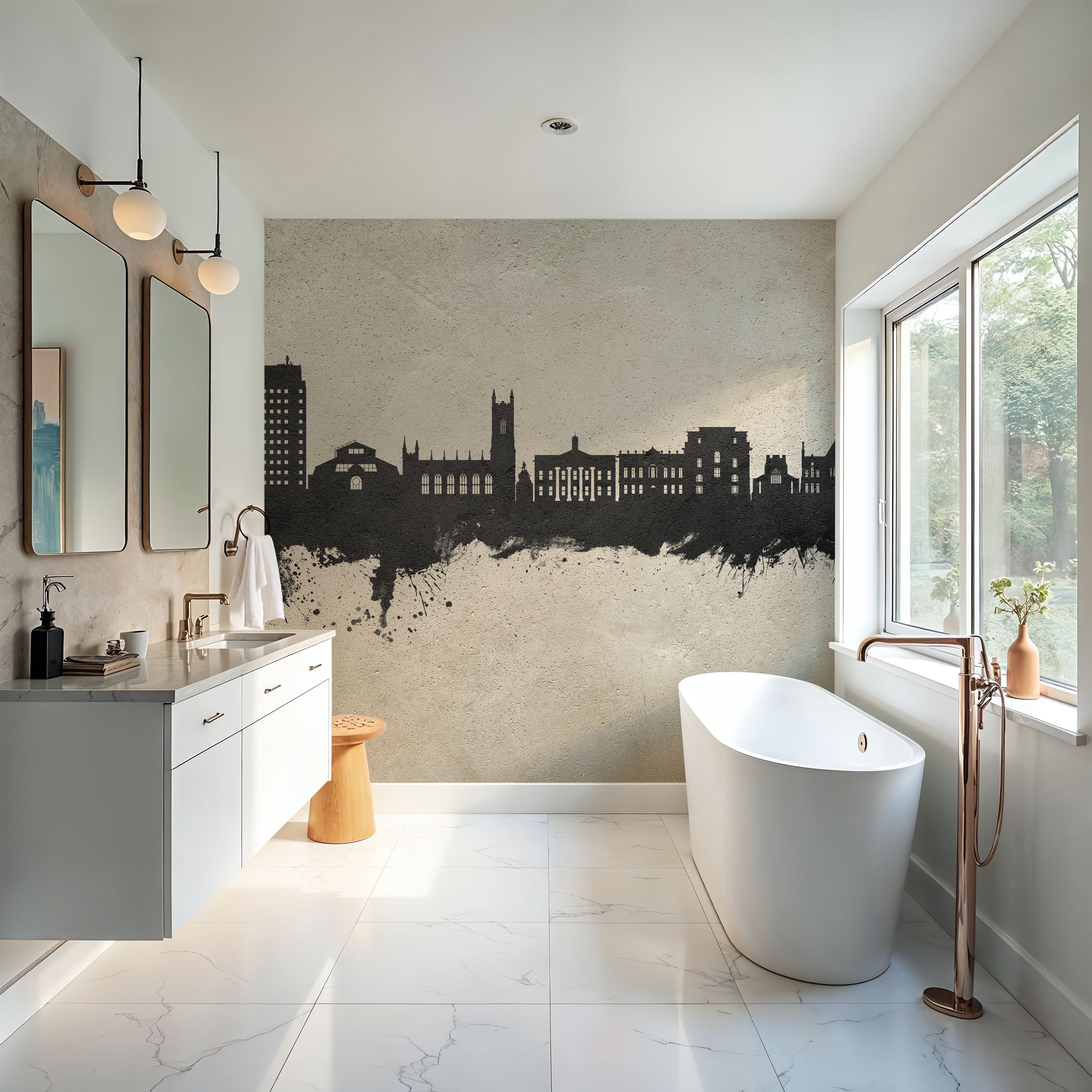 Oldham England Skyline Concrete