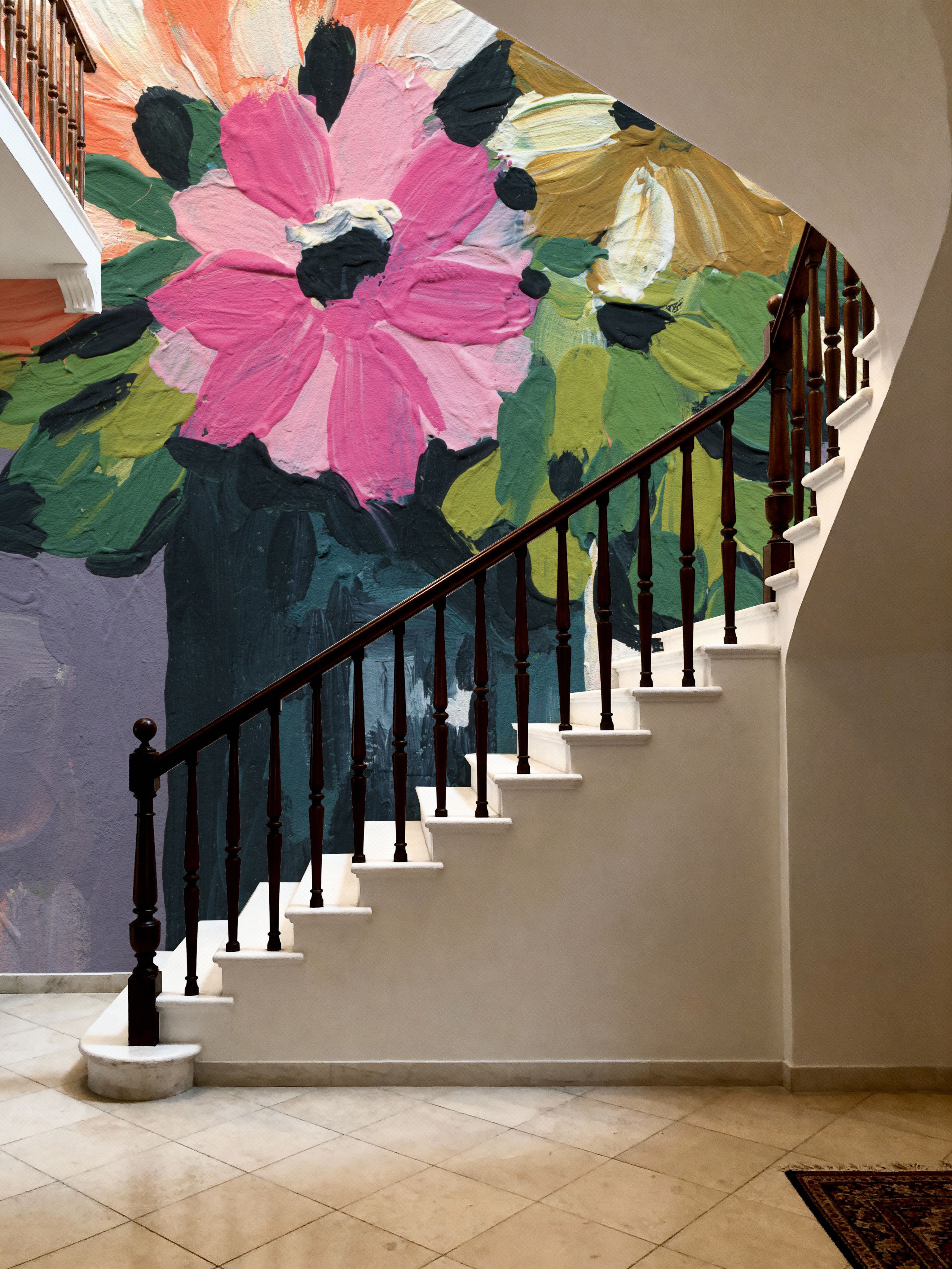 Painterly Florals in Vase I