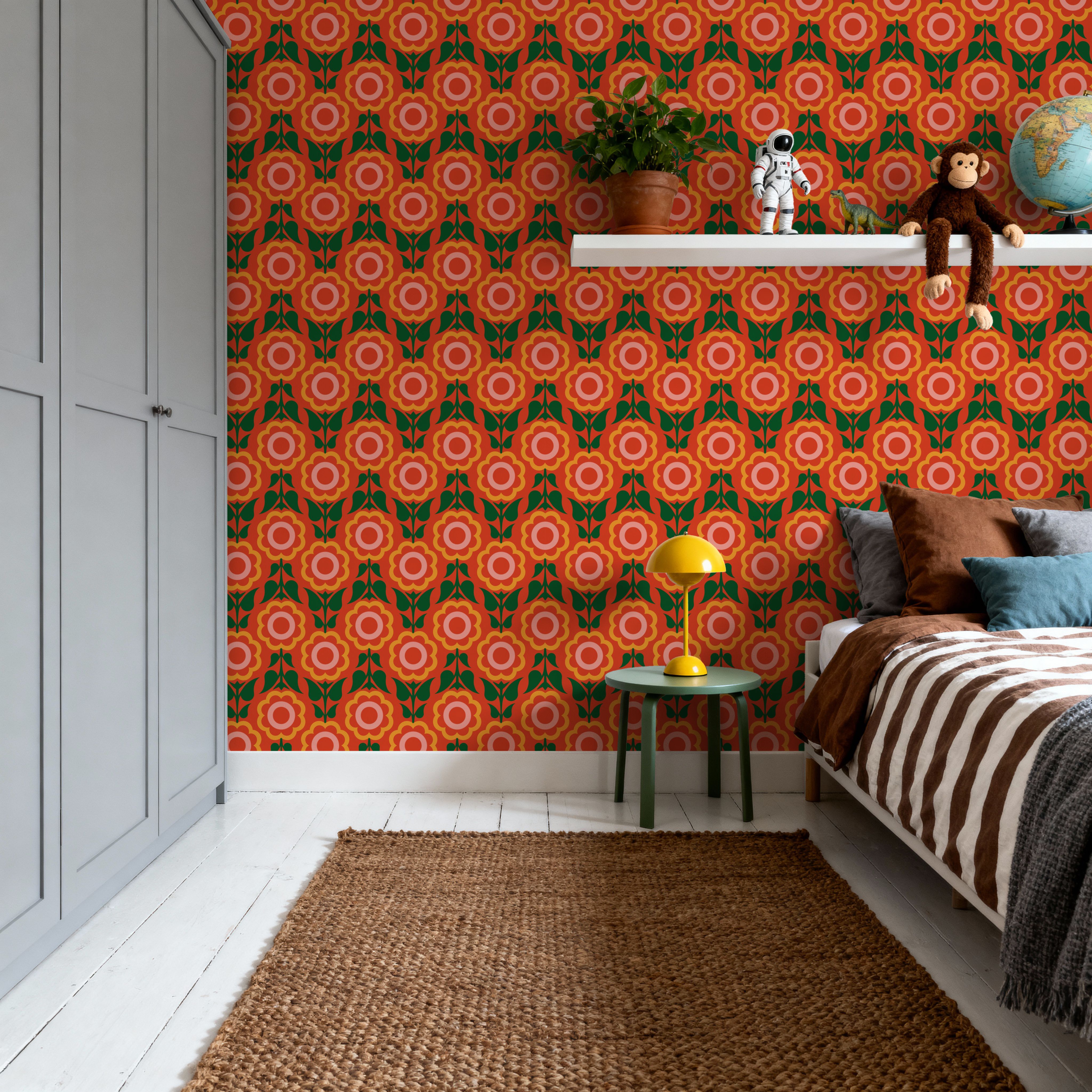 Retro Bold Blooms