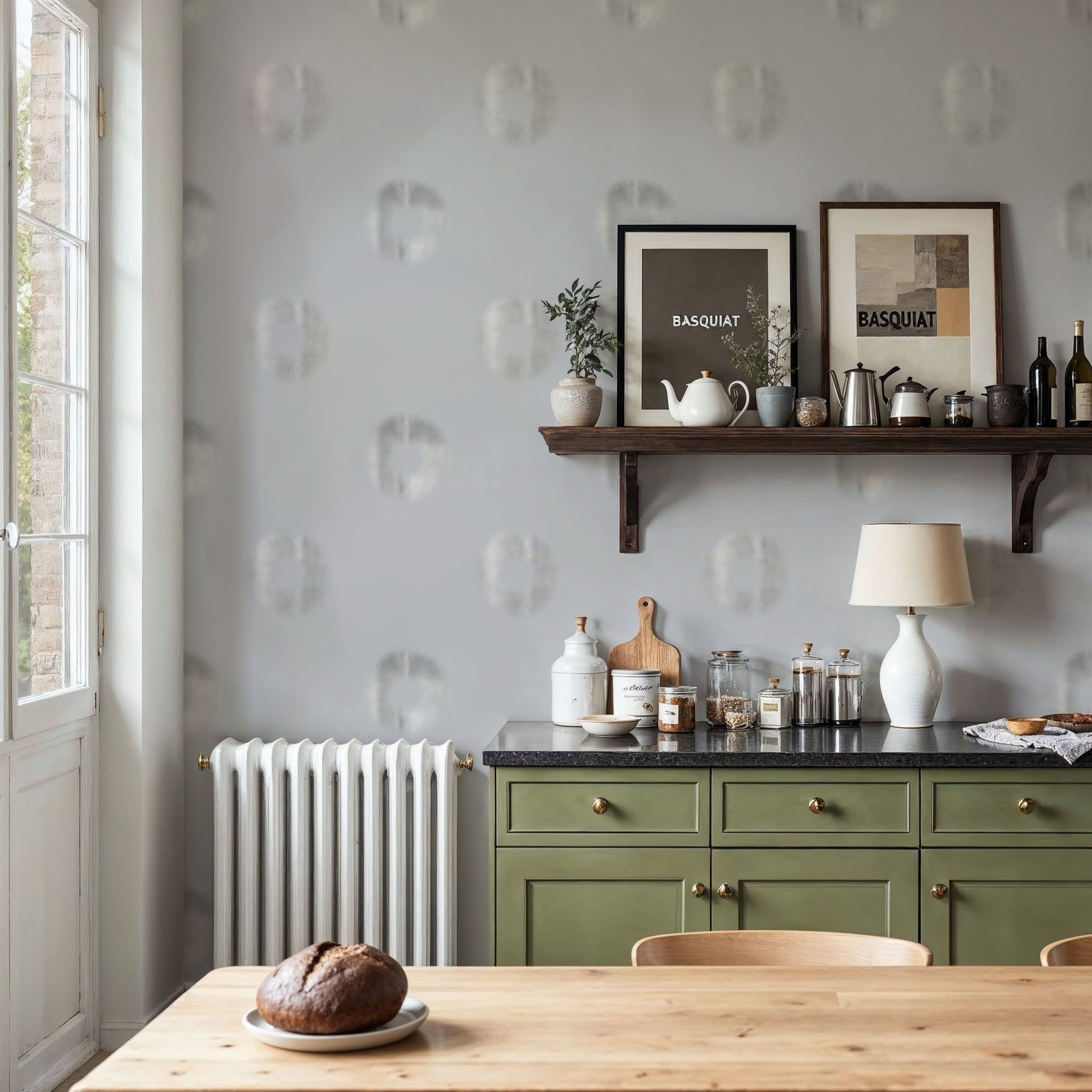 Smoke Rings, Wallpaper