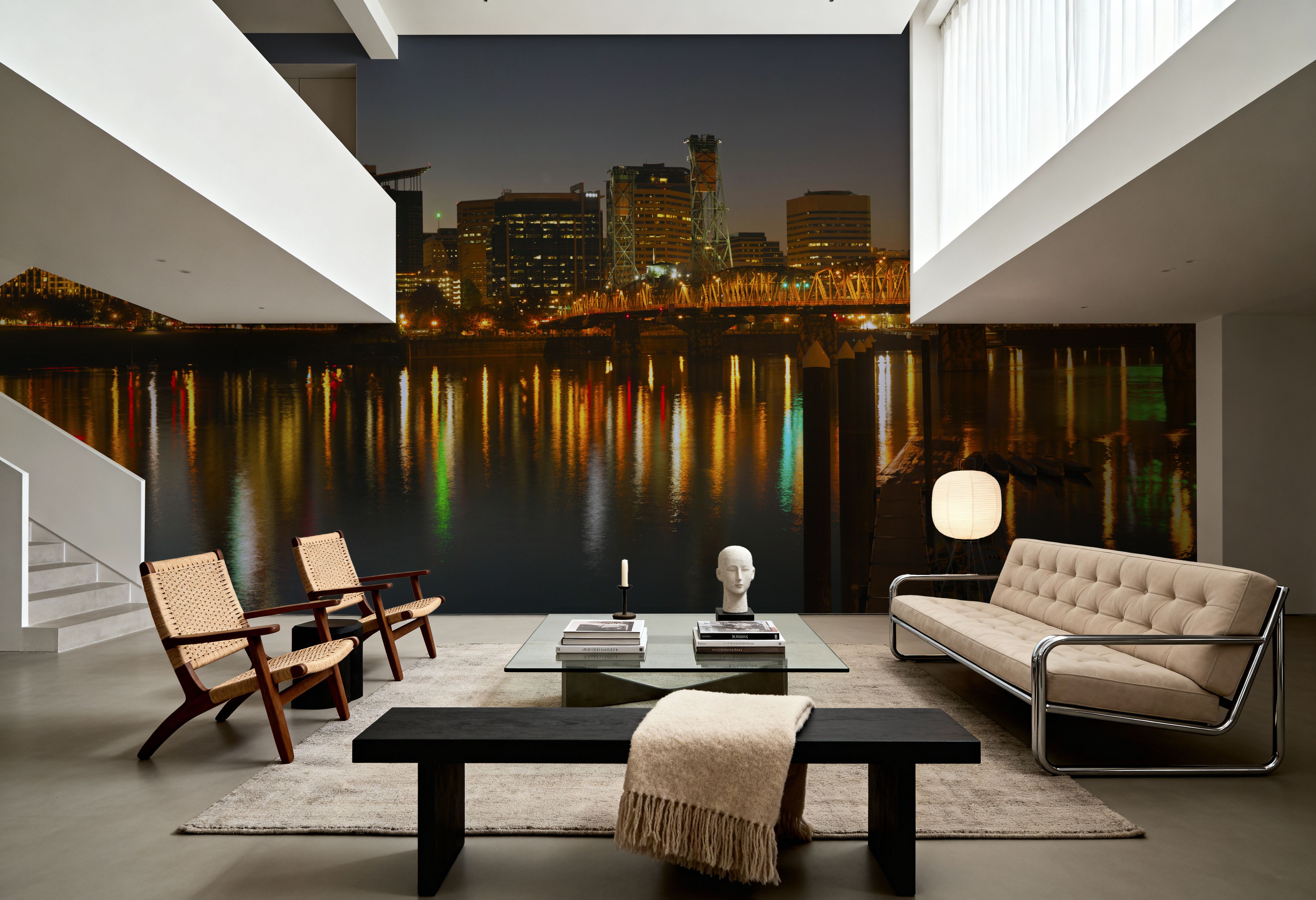Riverfront Nightscape