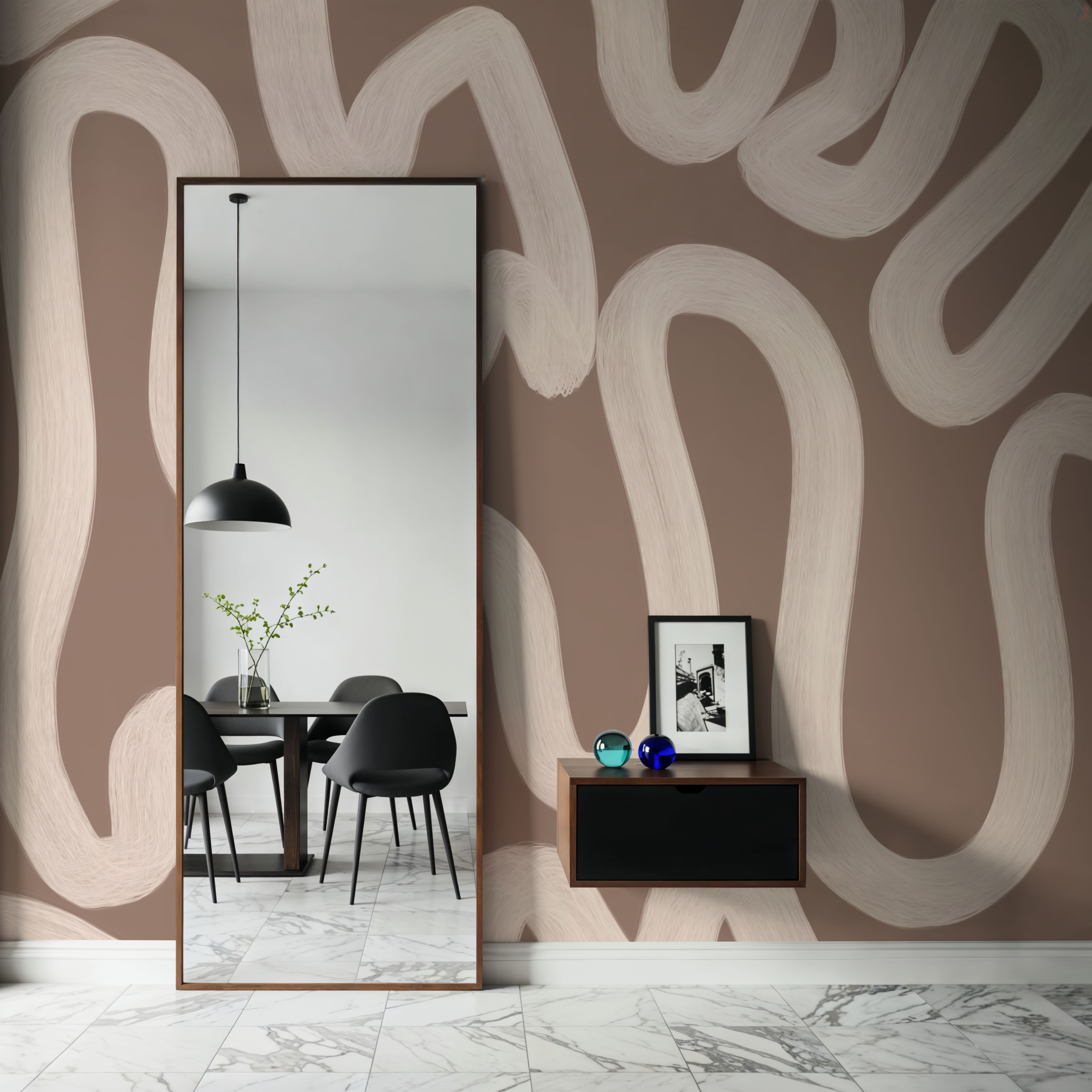 Modern Abstract, Nude