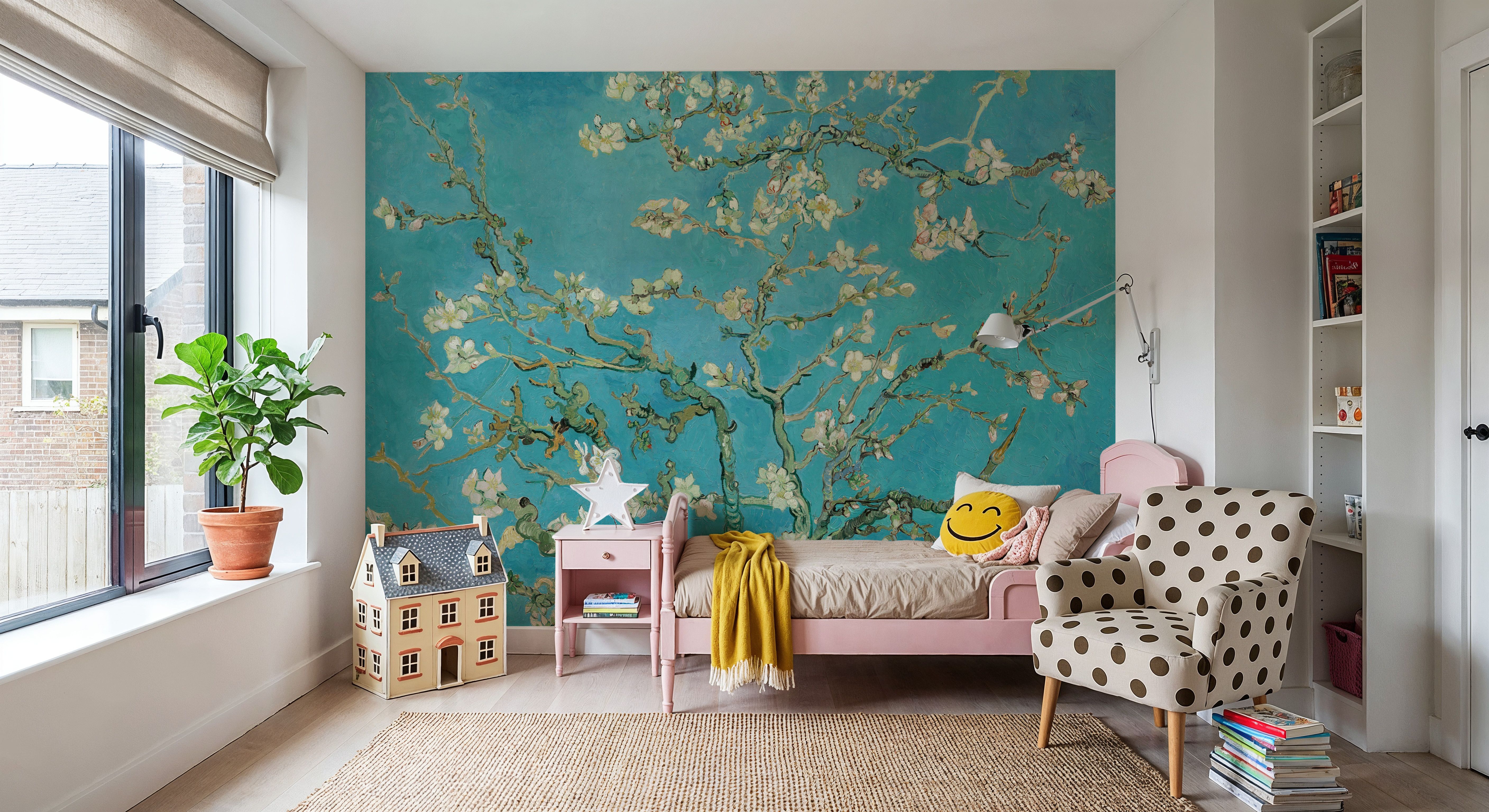 Almond Blossom, Turquoise