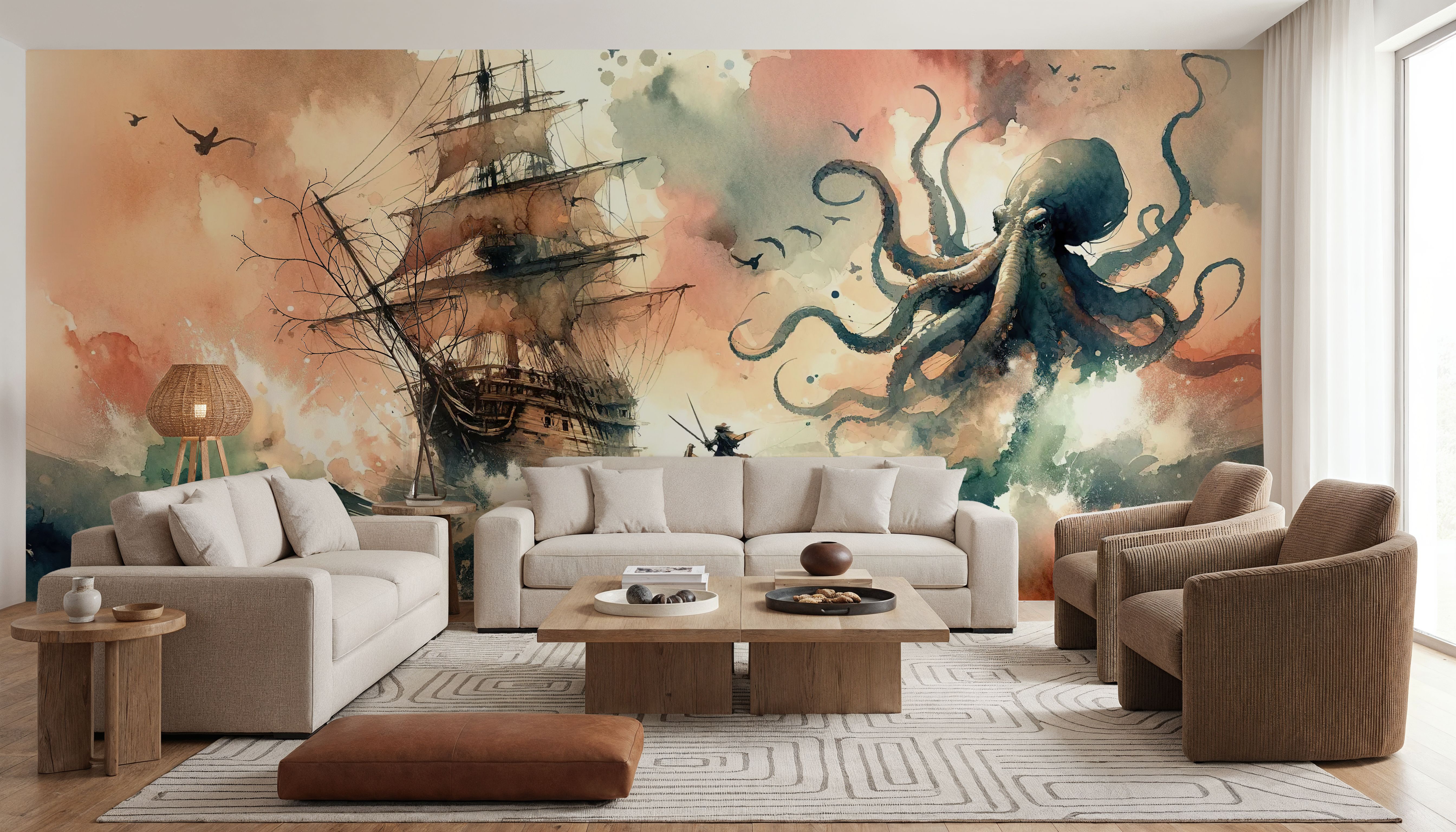 Battle with the Sea Monster