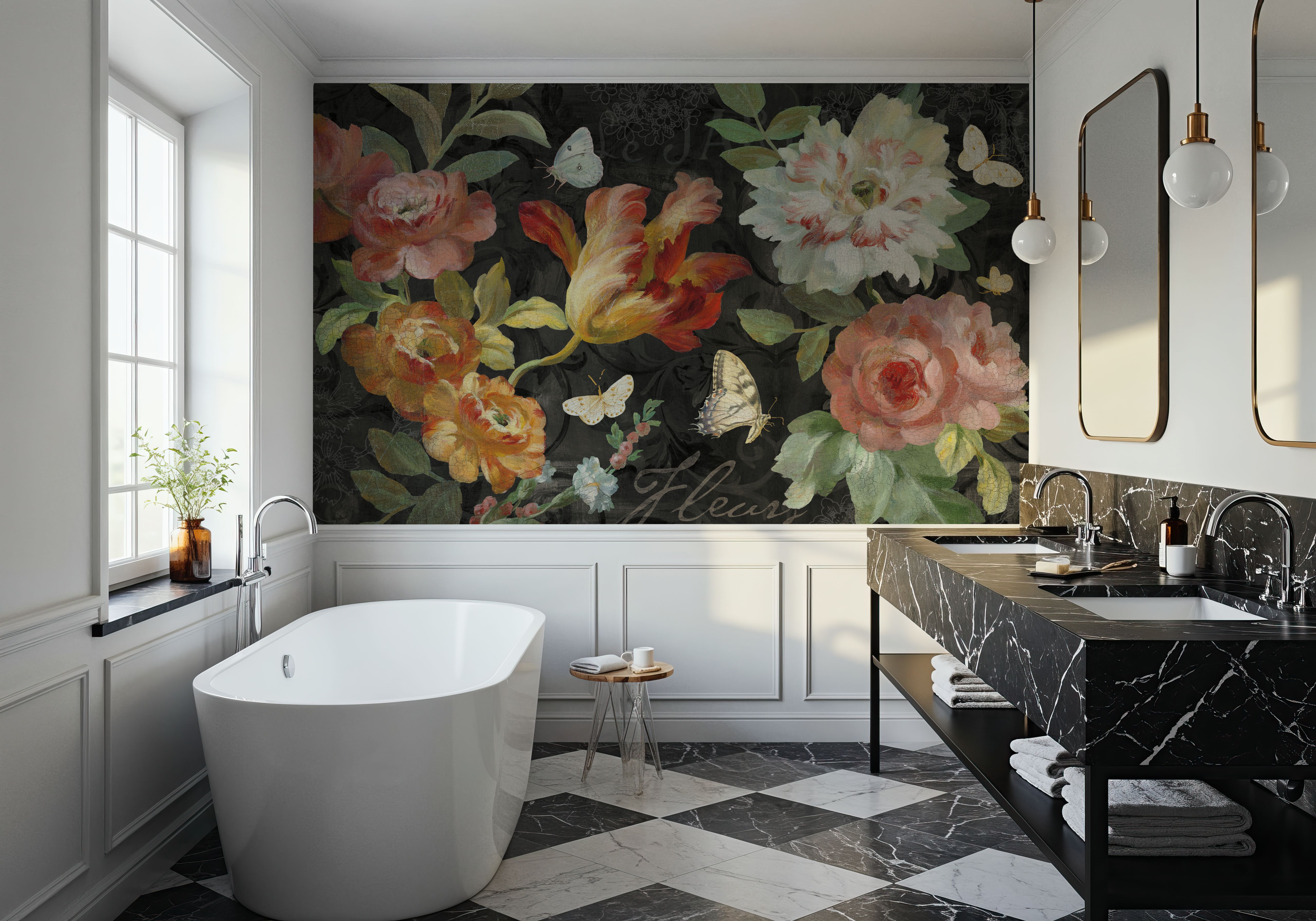 Seaside Garden III Black