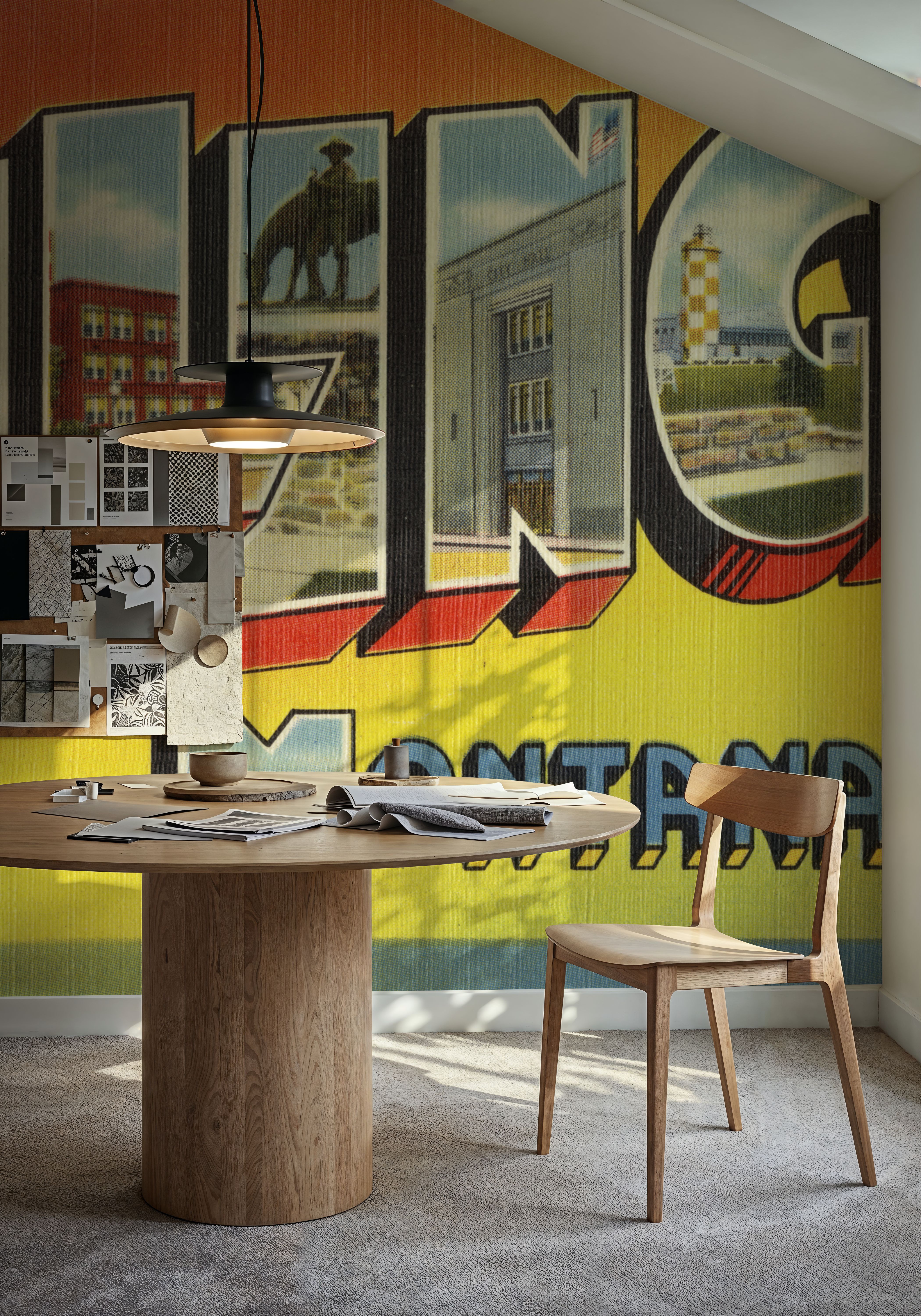 Greetings from Billings - Screenprint Postcard