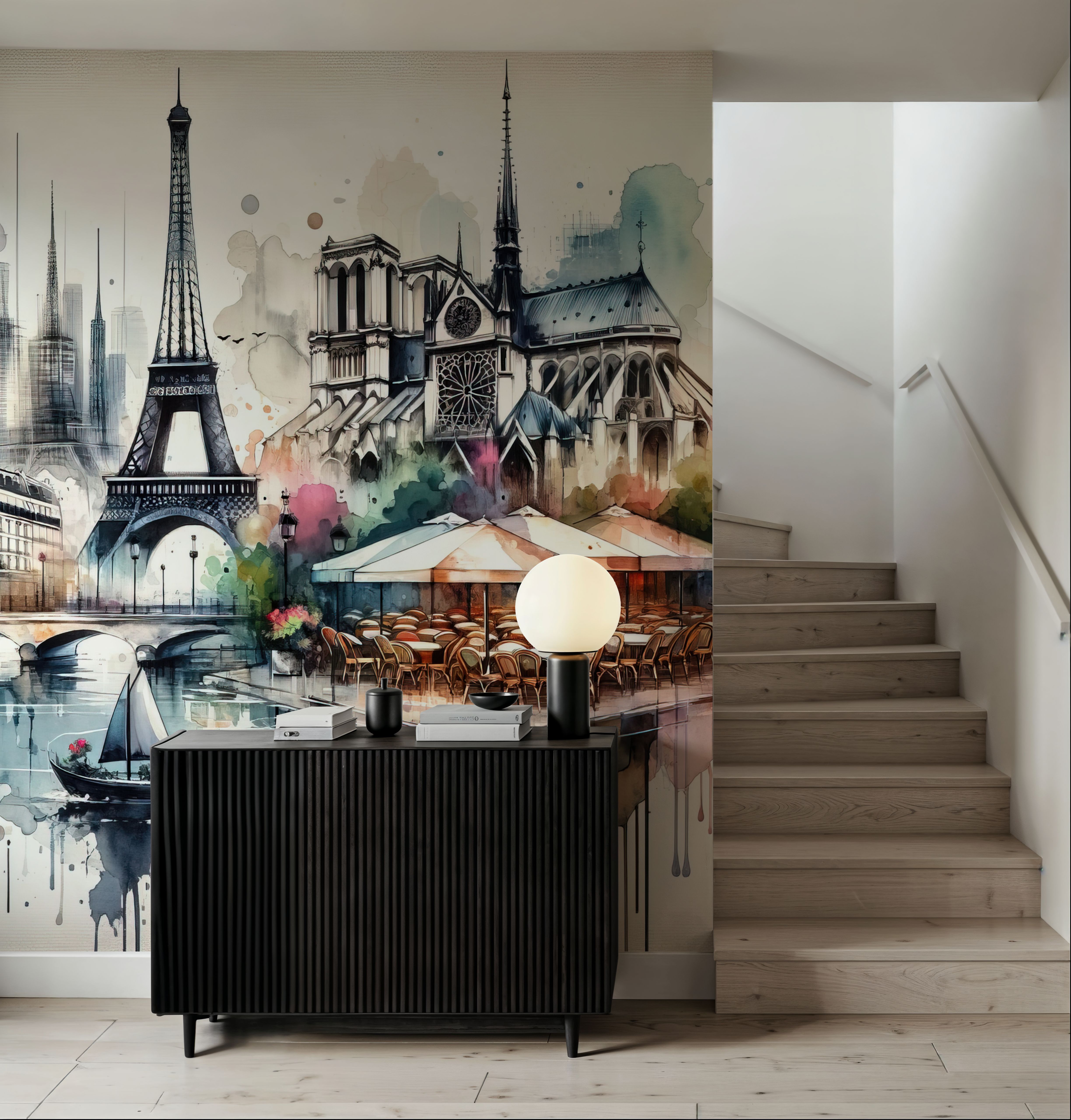 Watercolor Paris
