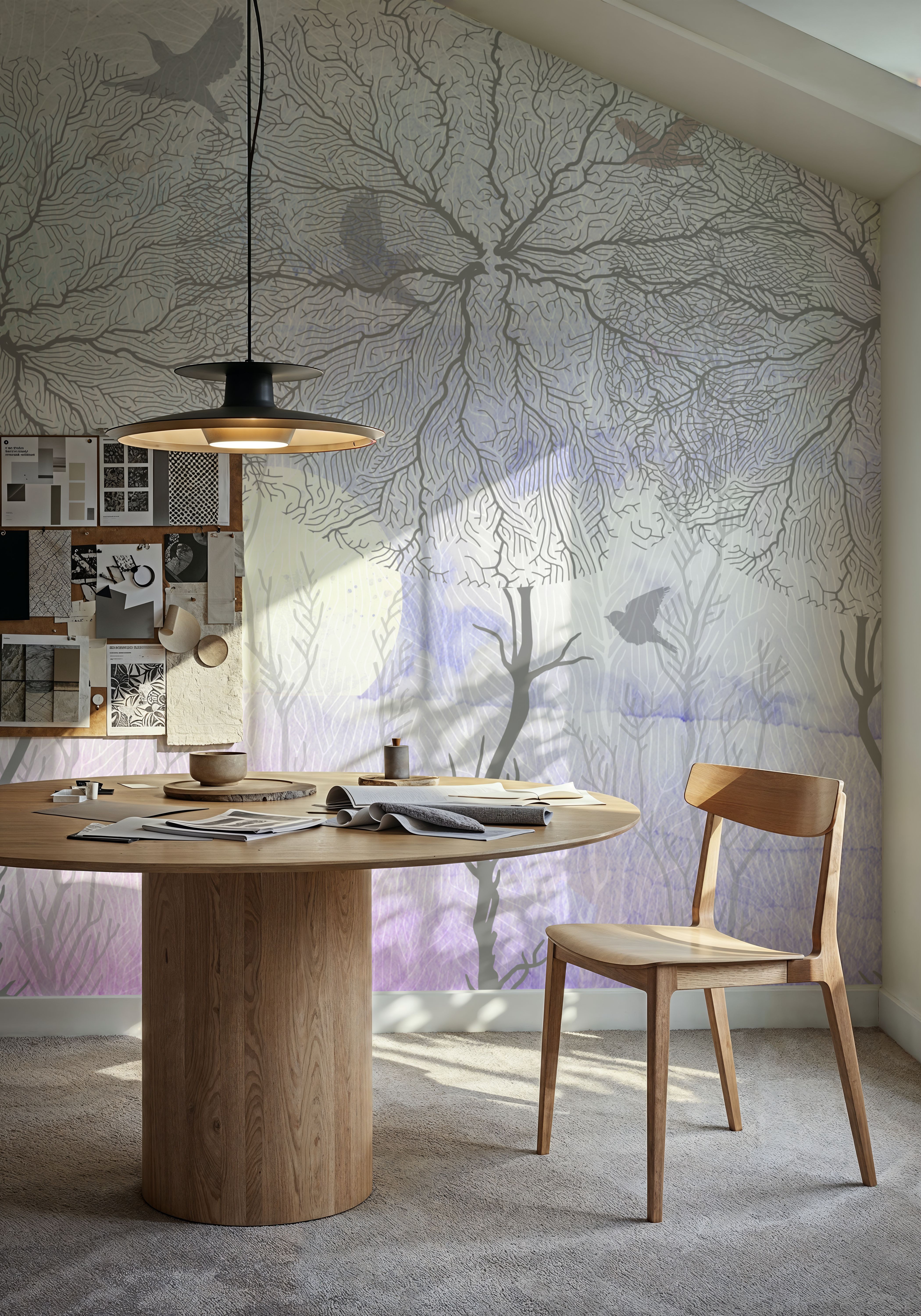 Shade of Trees Lilac