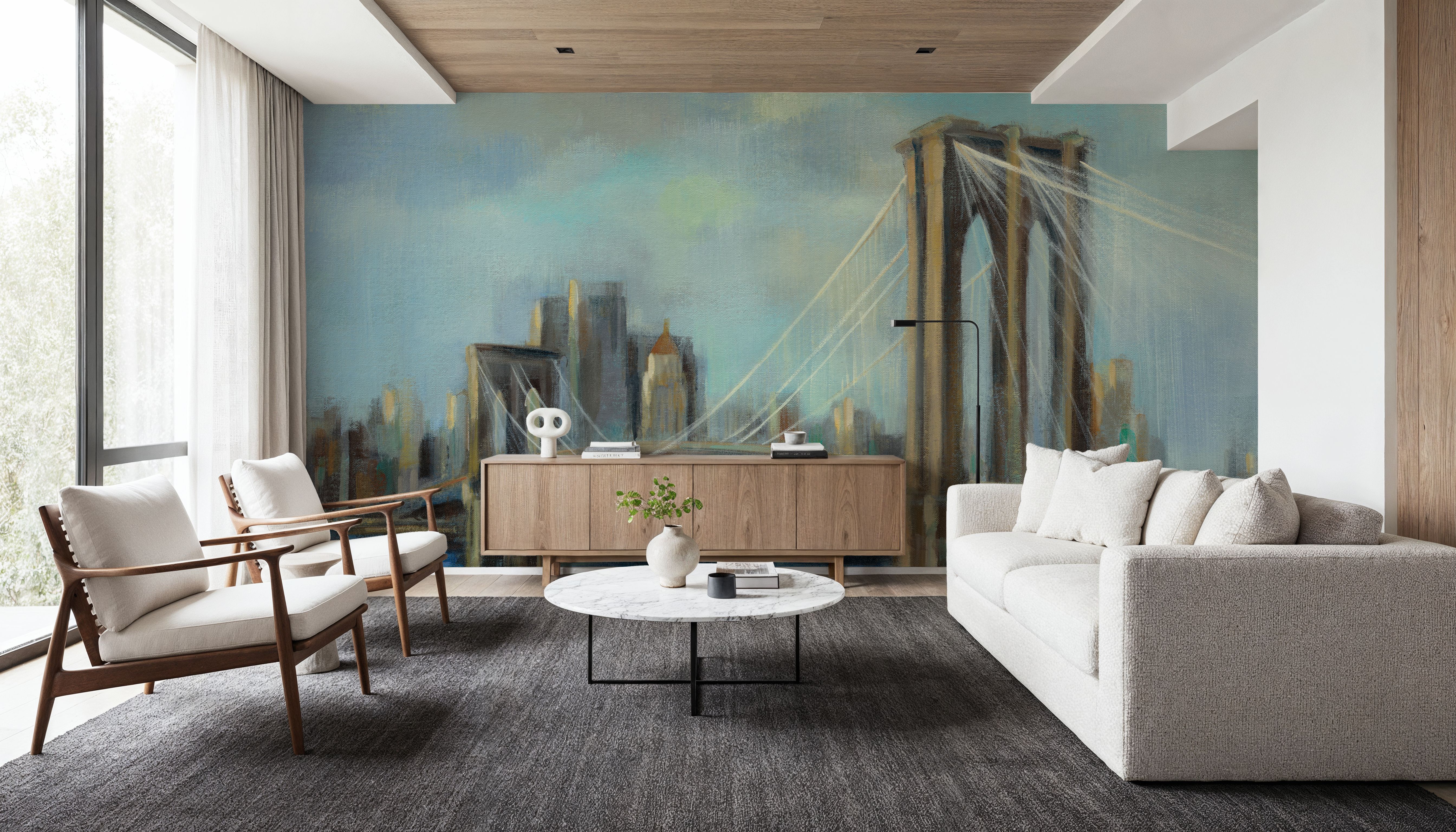 Painterly Brooklyn Bridge