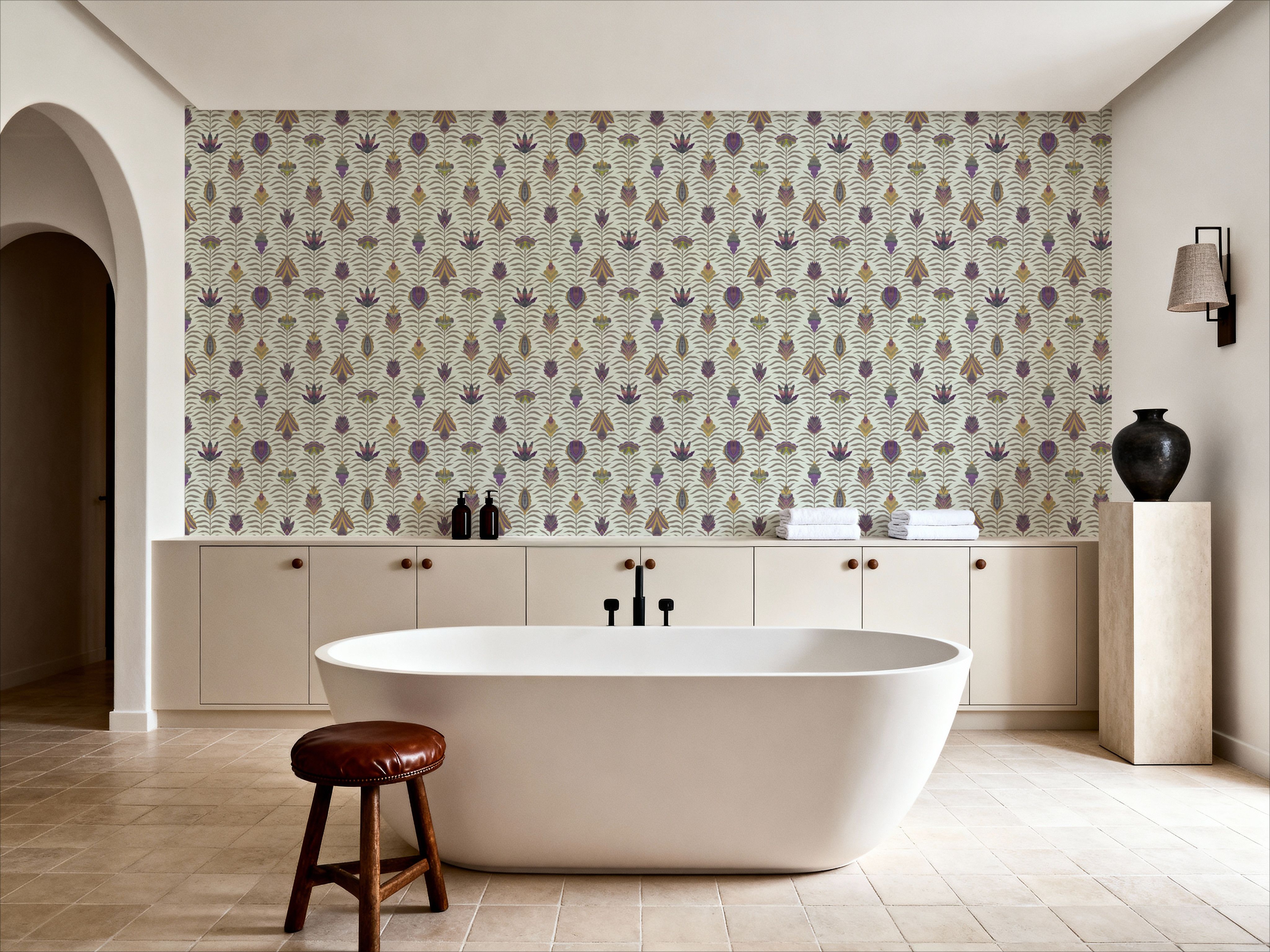 Marble Papers Flowers V.2, Lilac