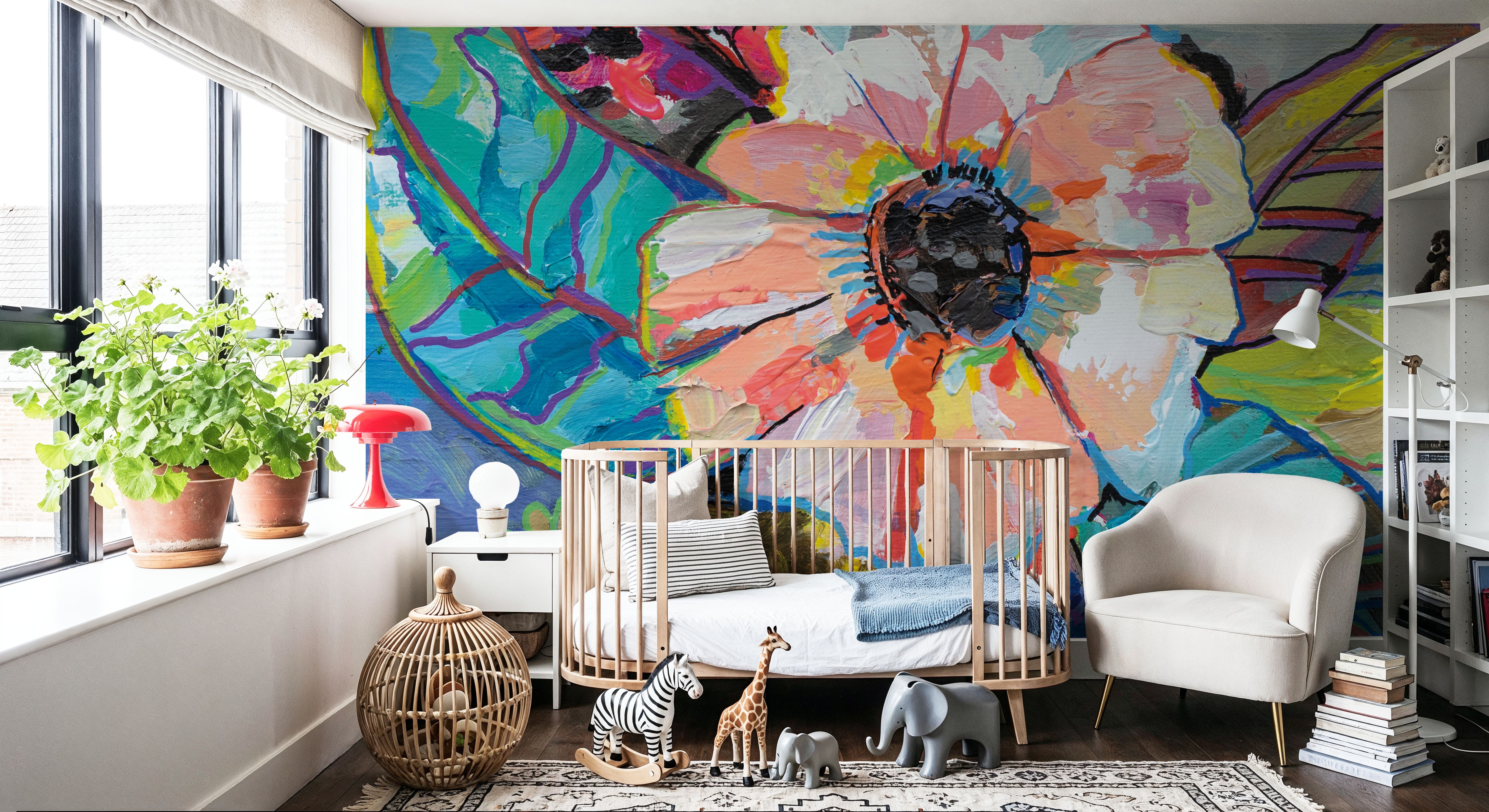 Island Flowers, Wallpaper