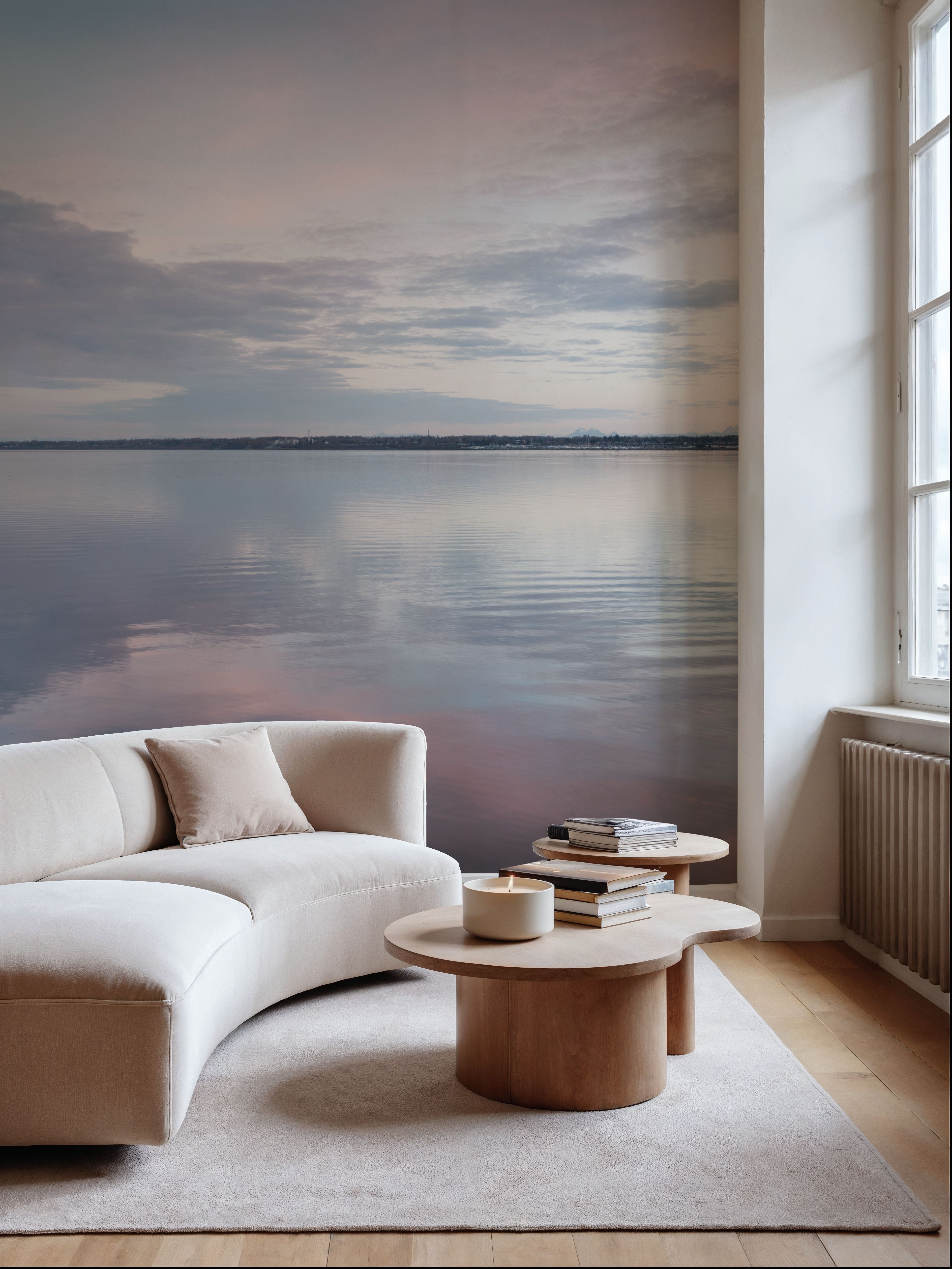 Bay Clouds Reflections