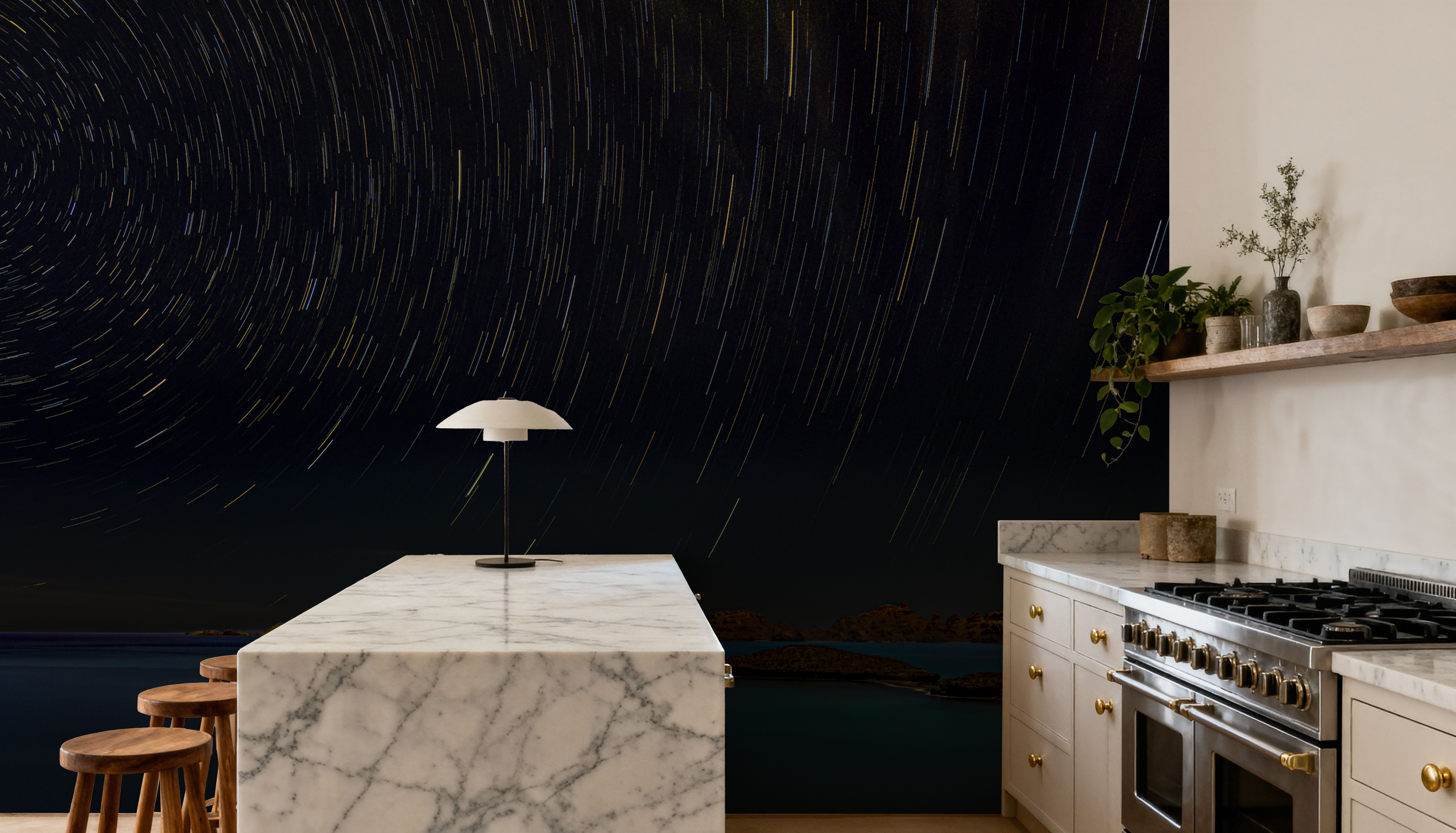 Stars Trails, Wallpaper