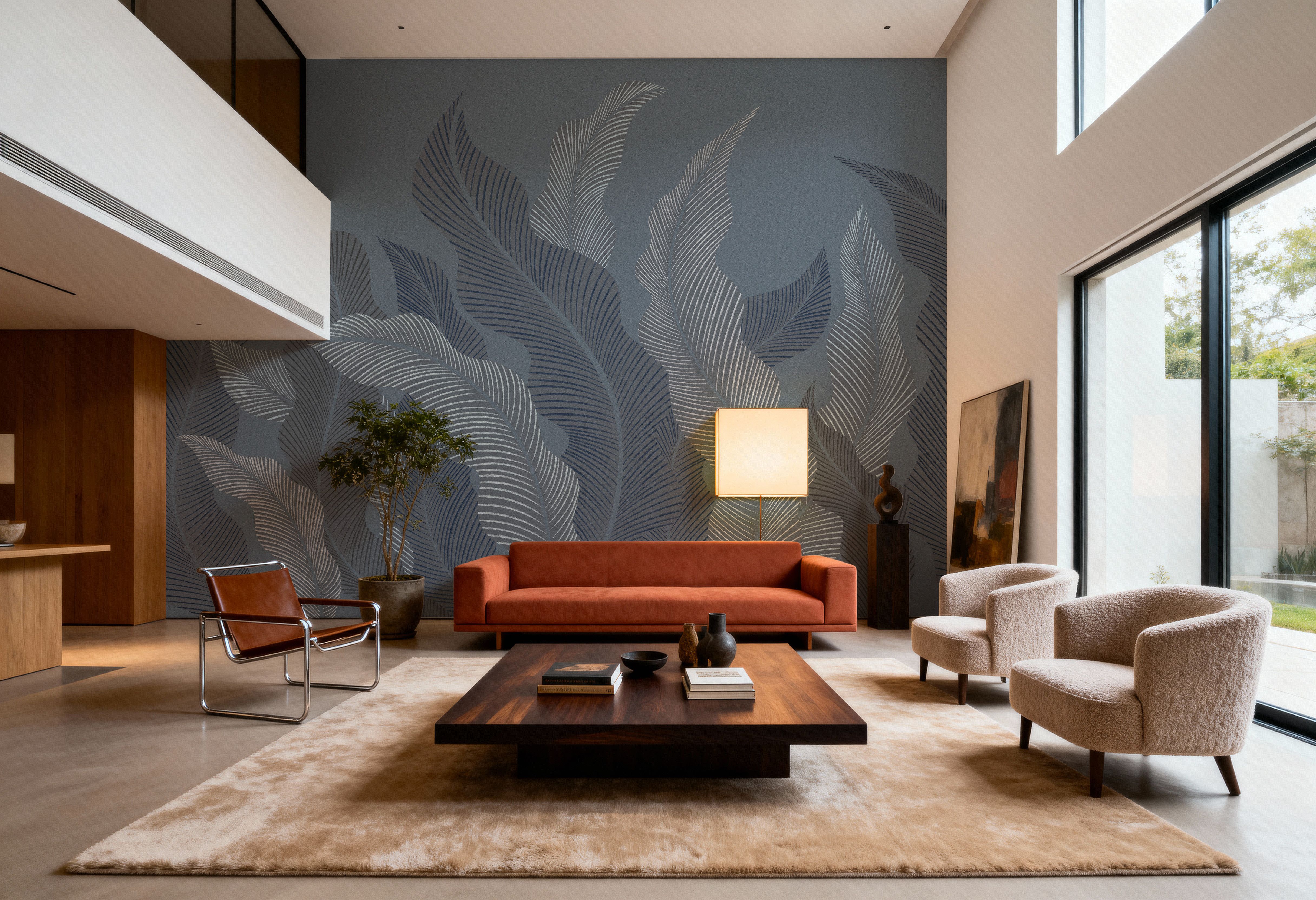 Foliage Flow, Cloudy Sky