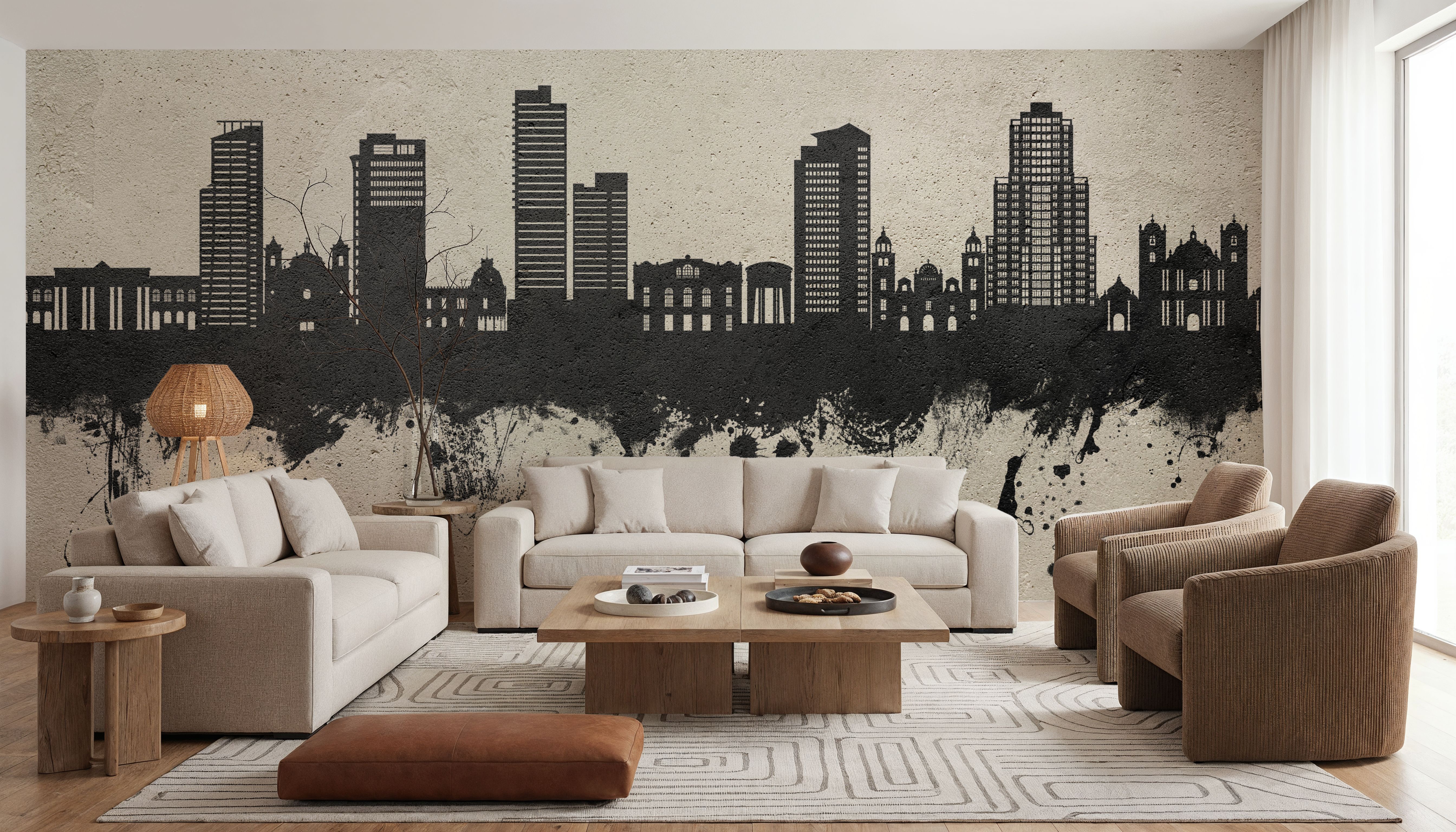 Tegucigalapa Honduras Skyline Concrete, Wallpaper