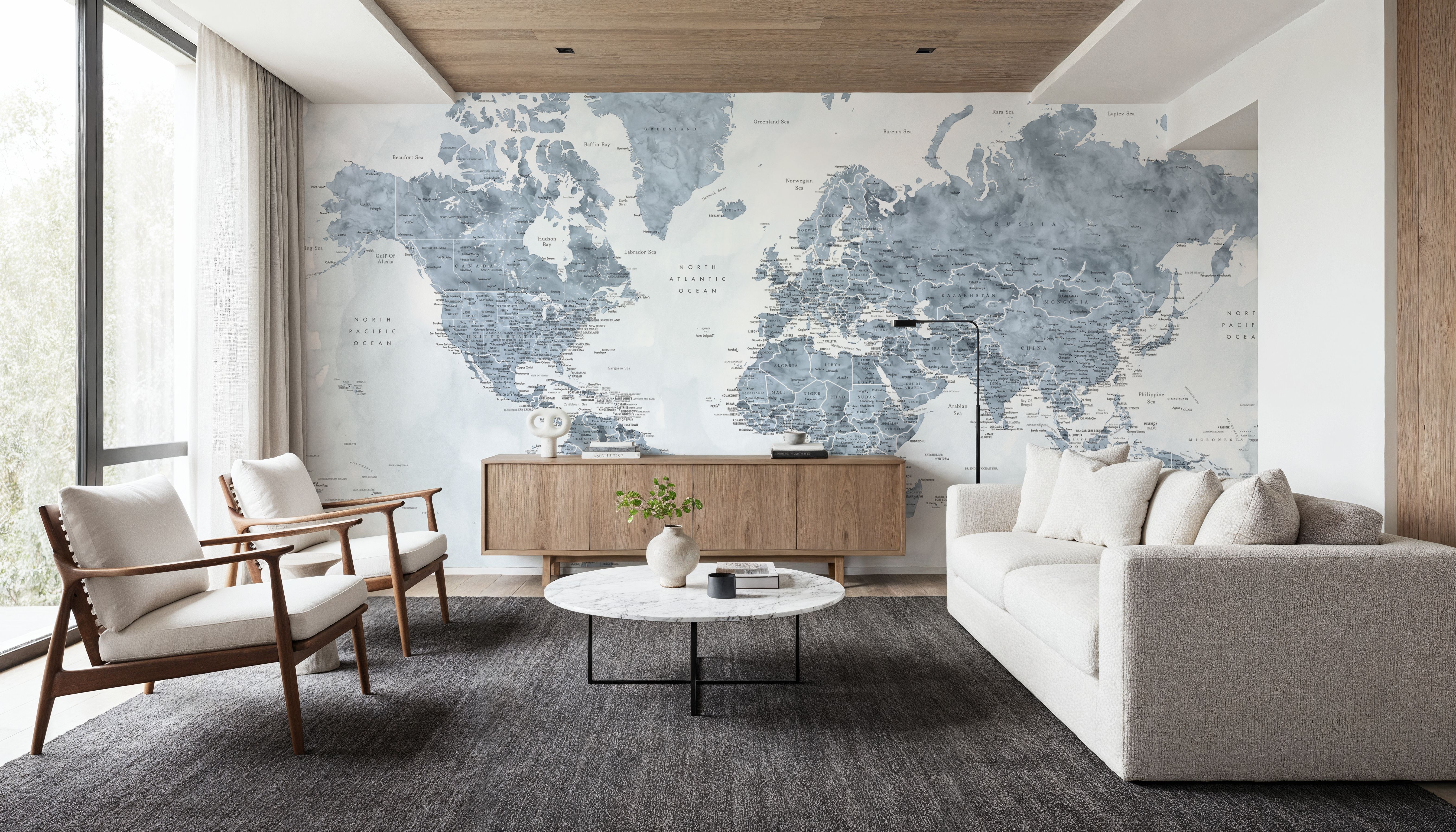 World Map Cities - Jacq