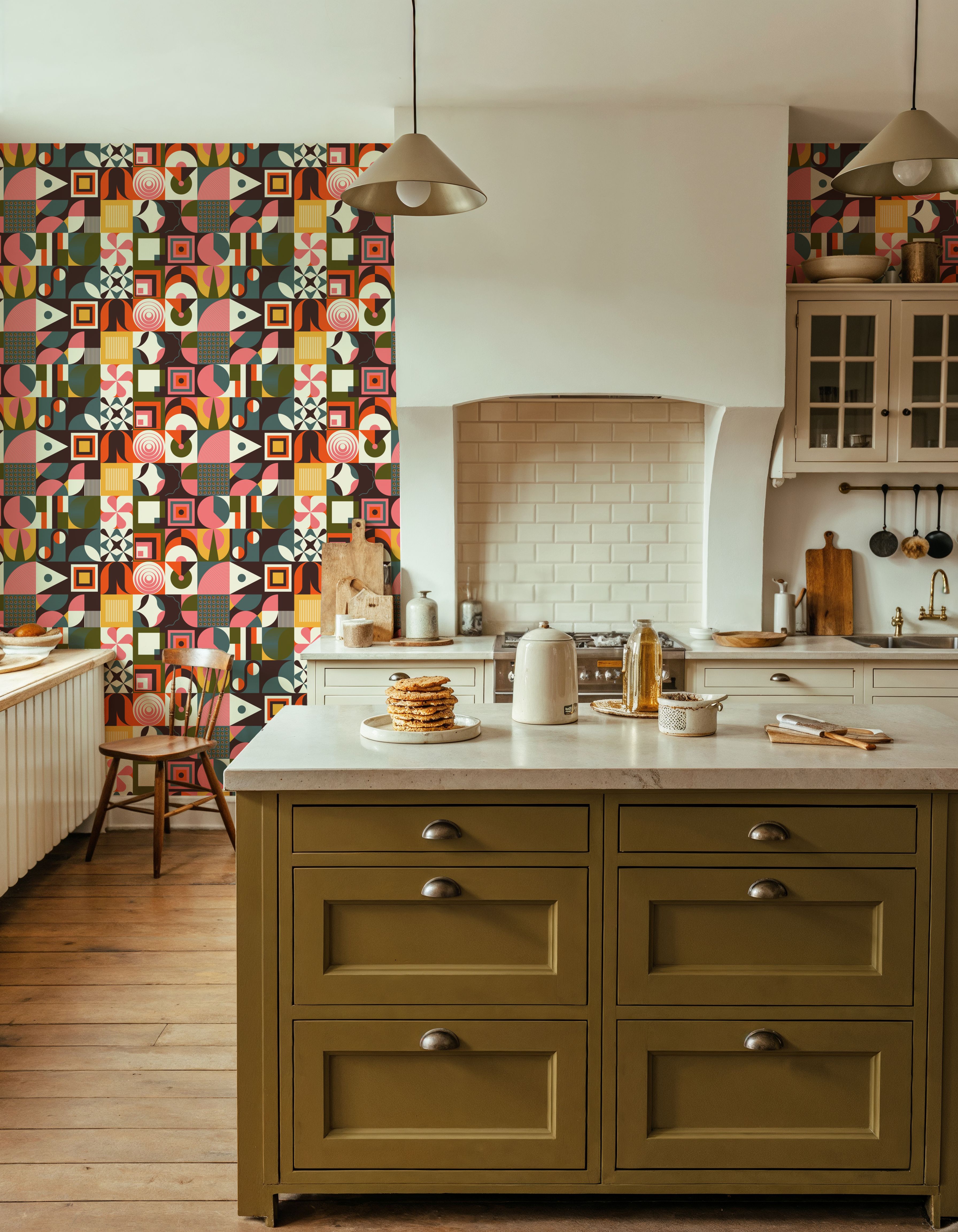 Mid Century Blocks Repeat