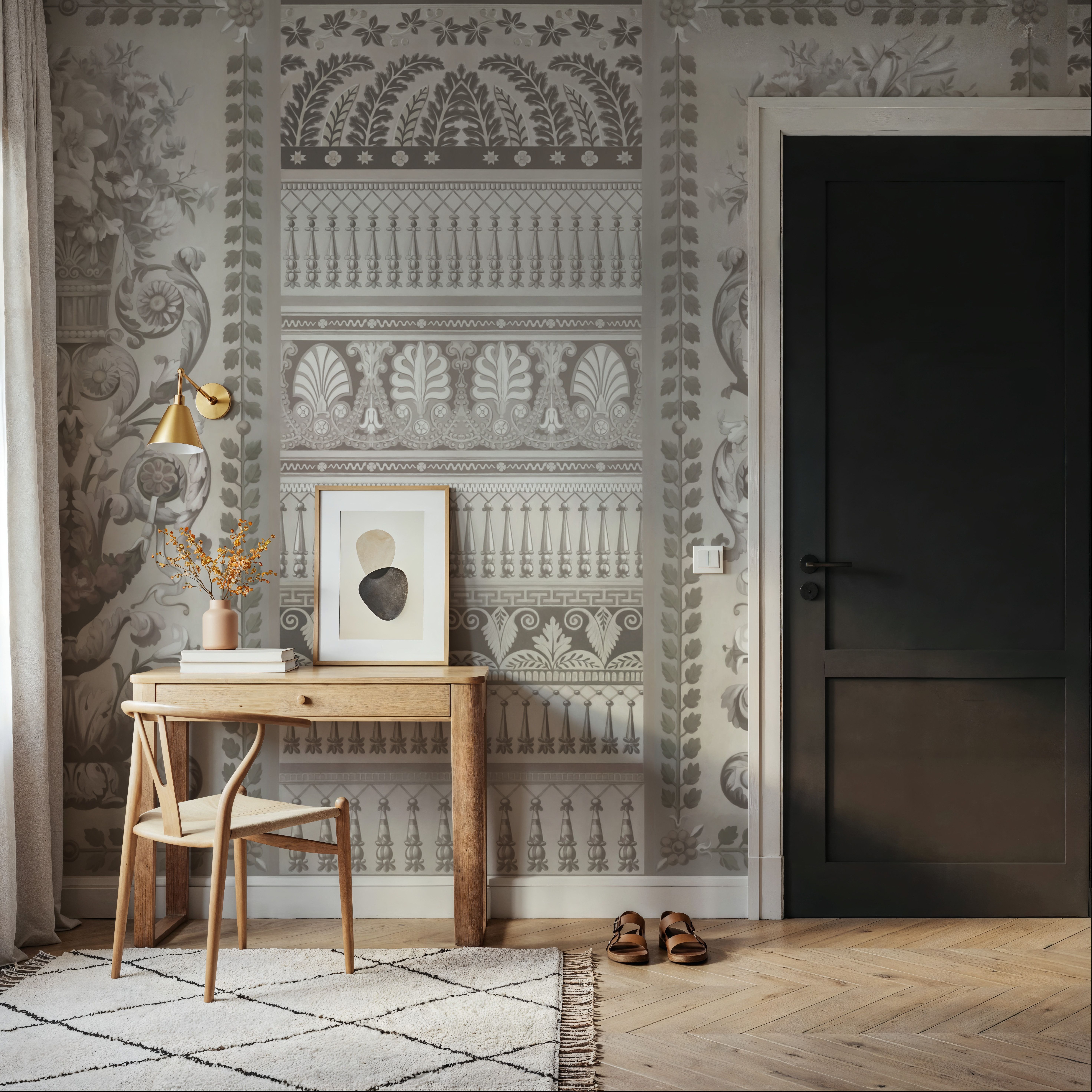 Flower Mountain, Ecru