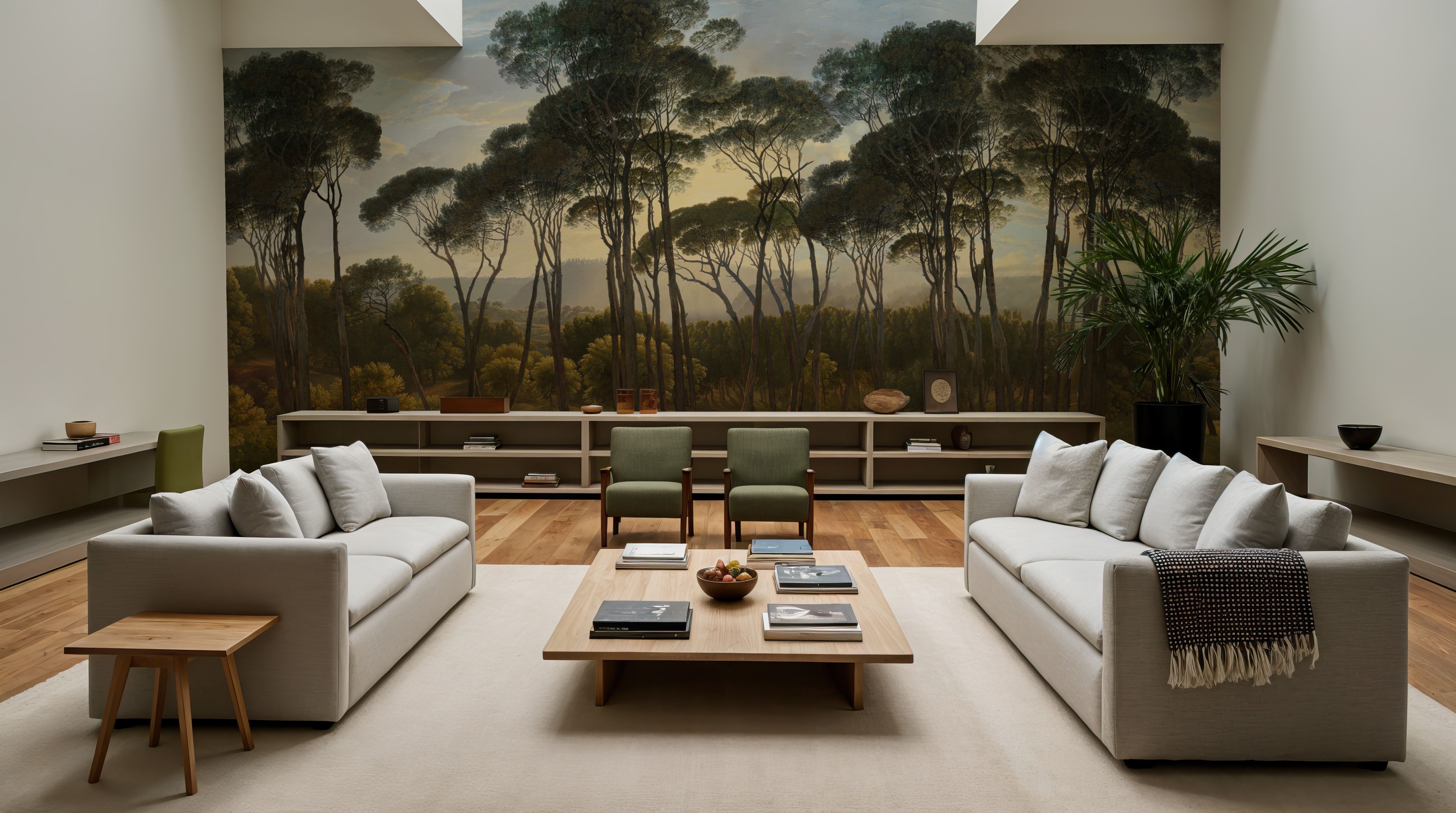 Mediterranean Pine Landscape, Original