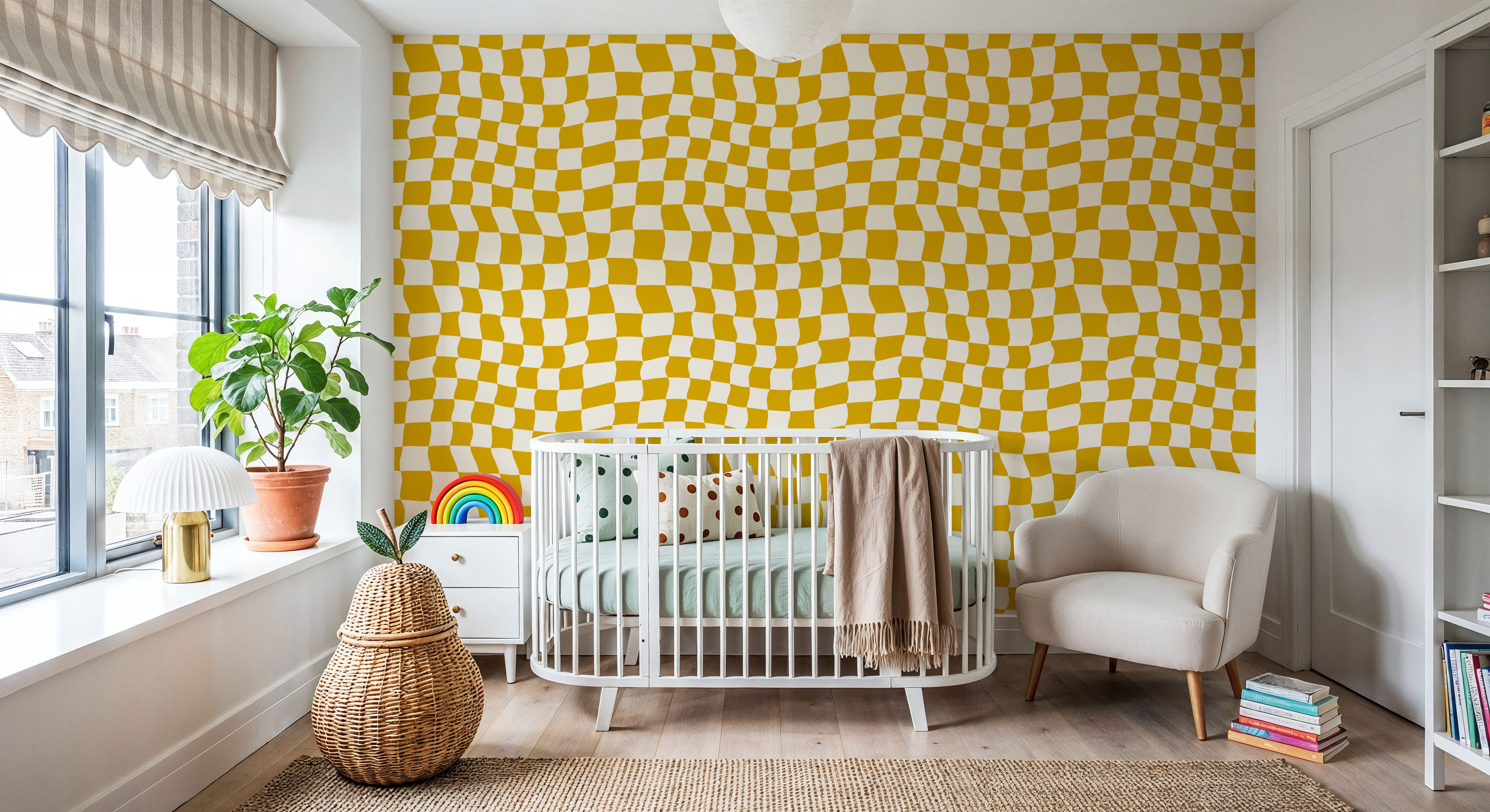 Warped Checkerboard, Sunflower