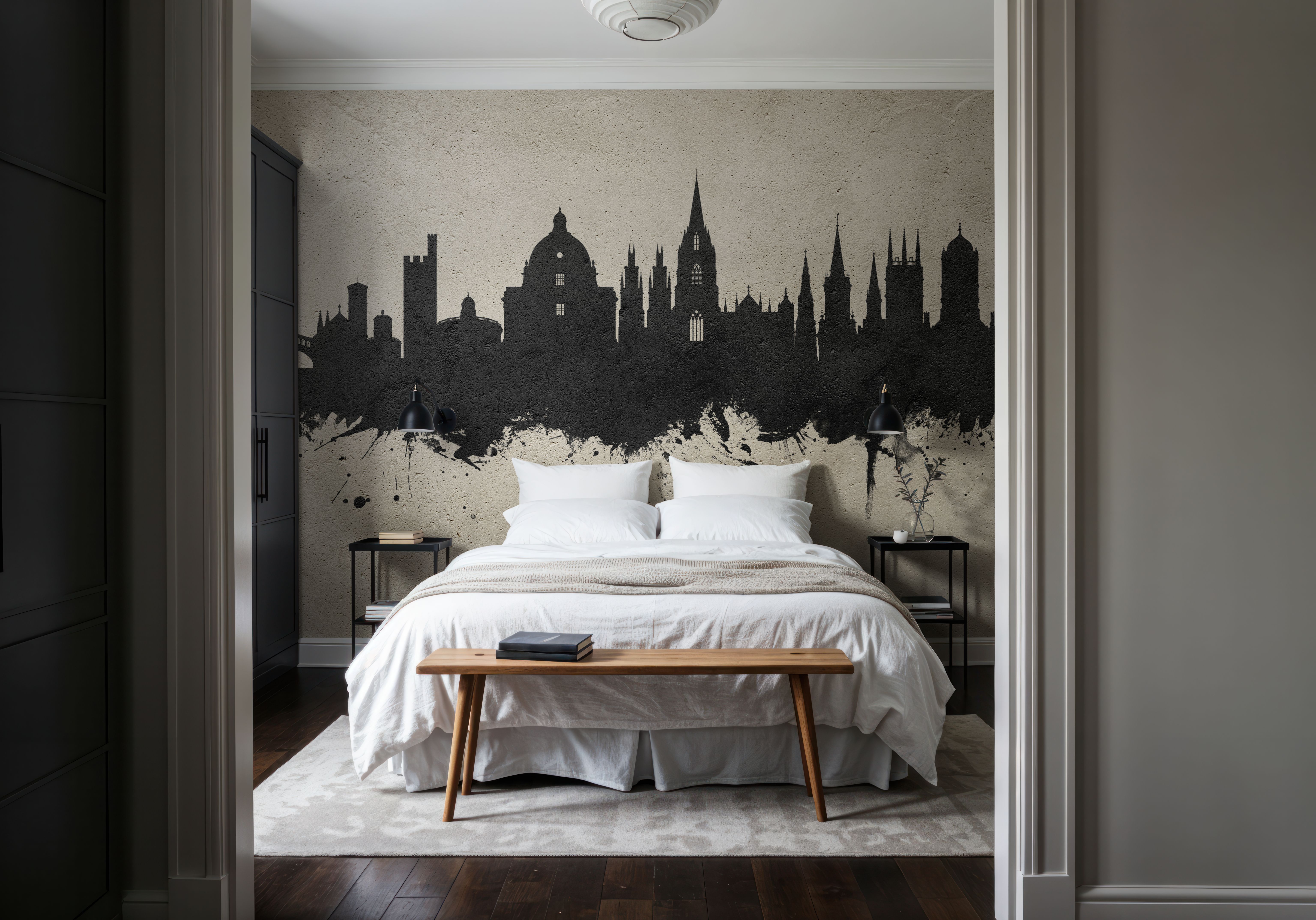 Oxford England Skyline Concrete