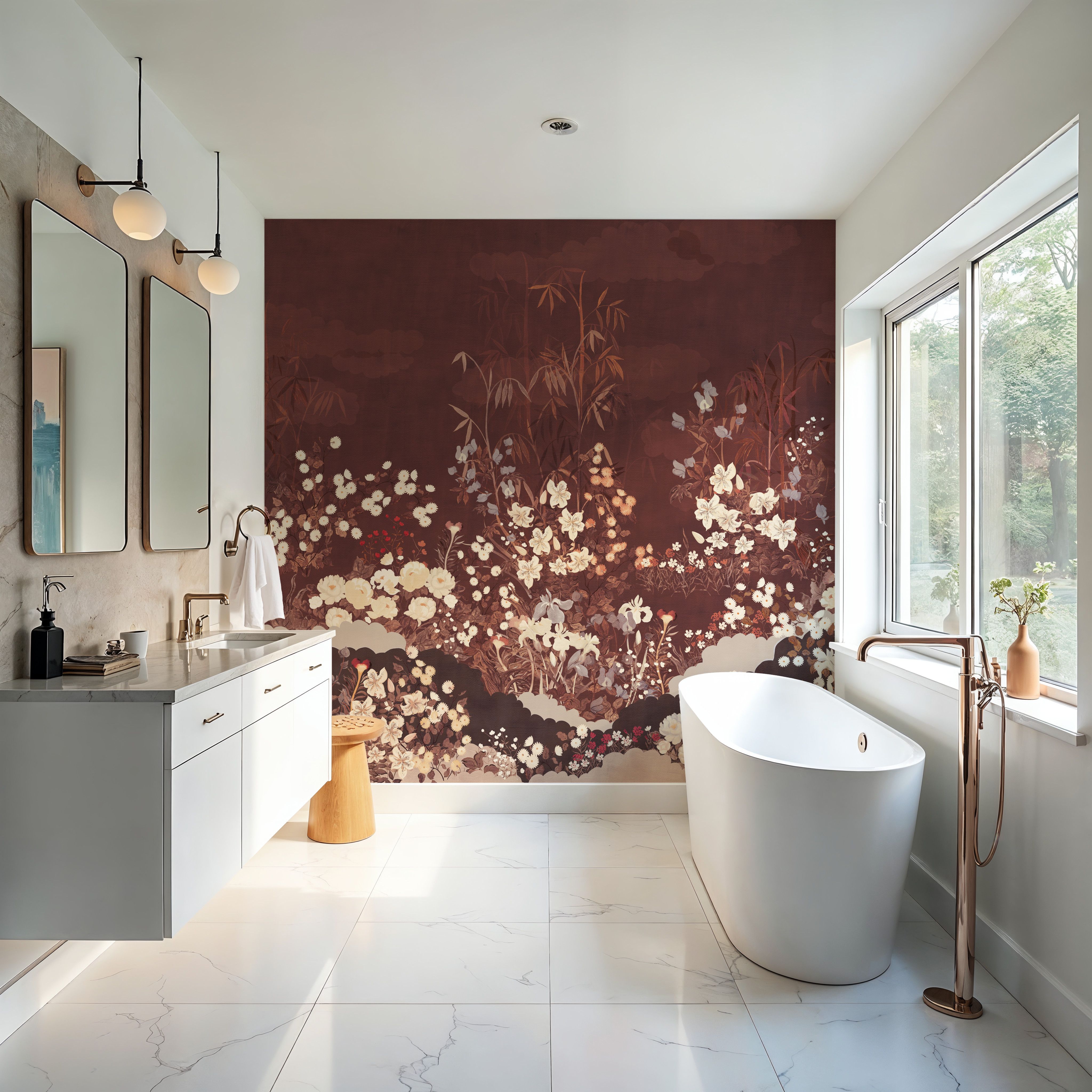 Kasumi Garden, Lacquer Red