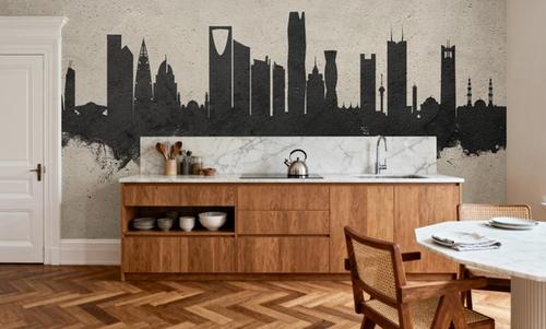 Riyadh Saudi Arabia Skyline Concrete