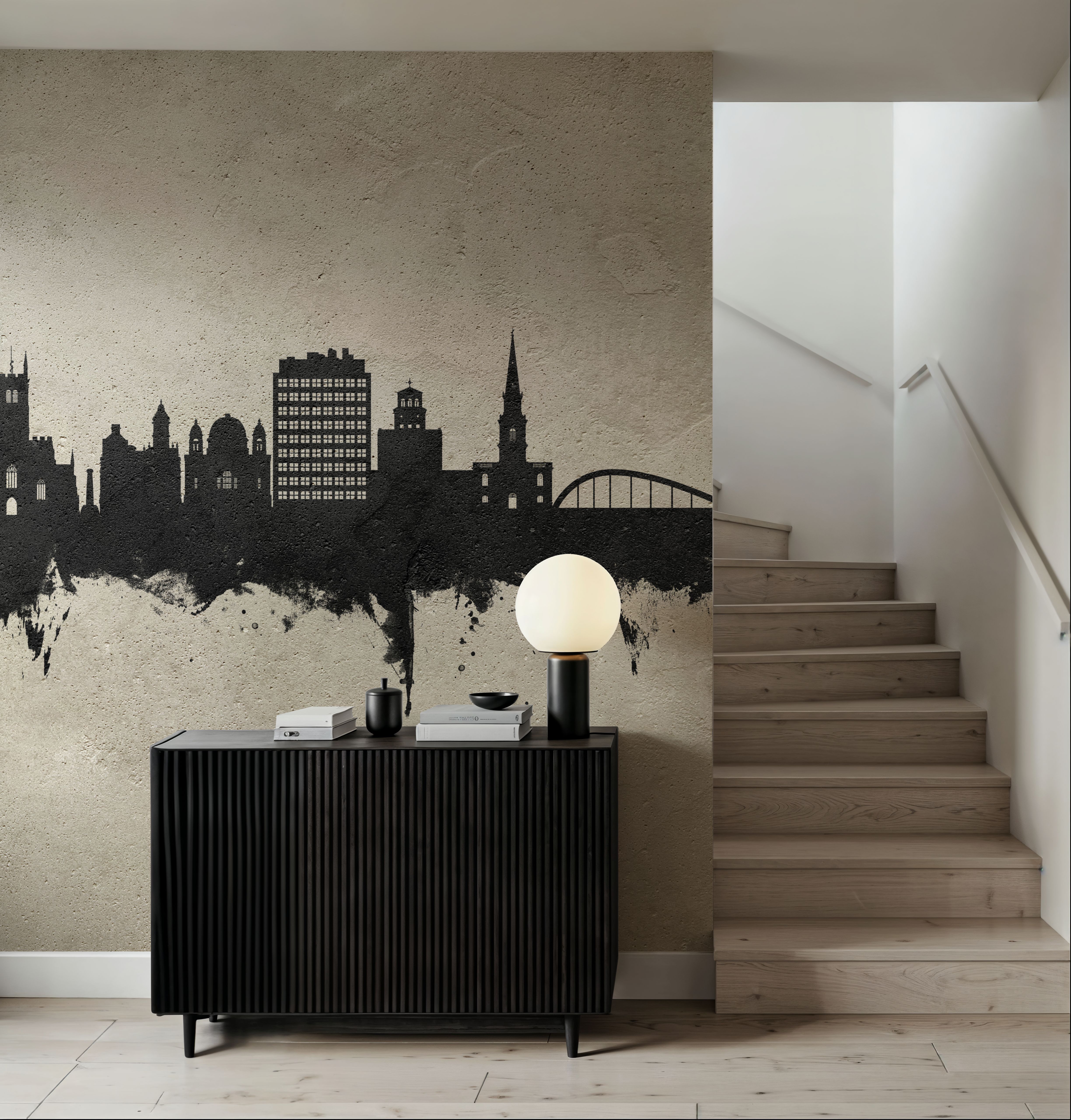 Wolverhampton England Skyline Concrete