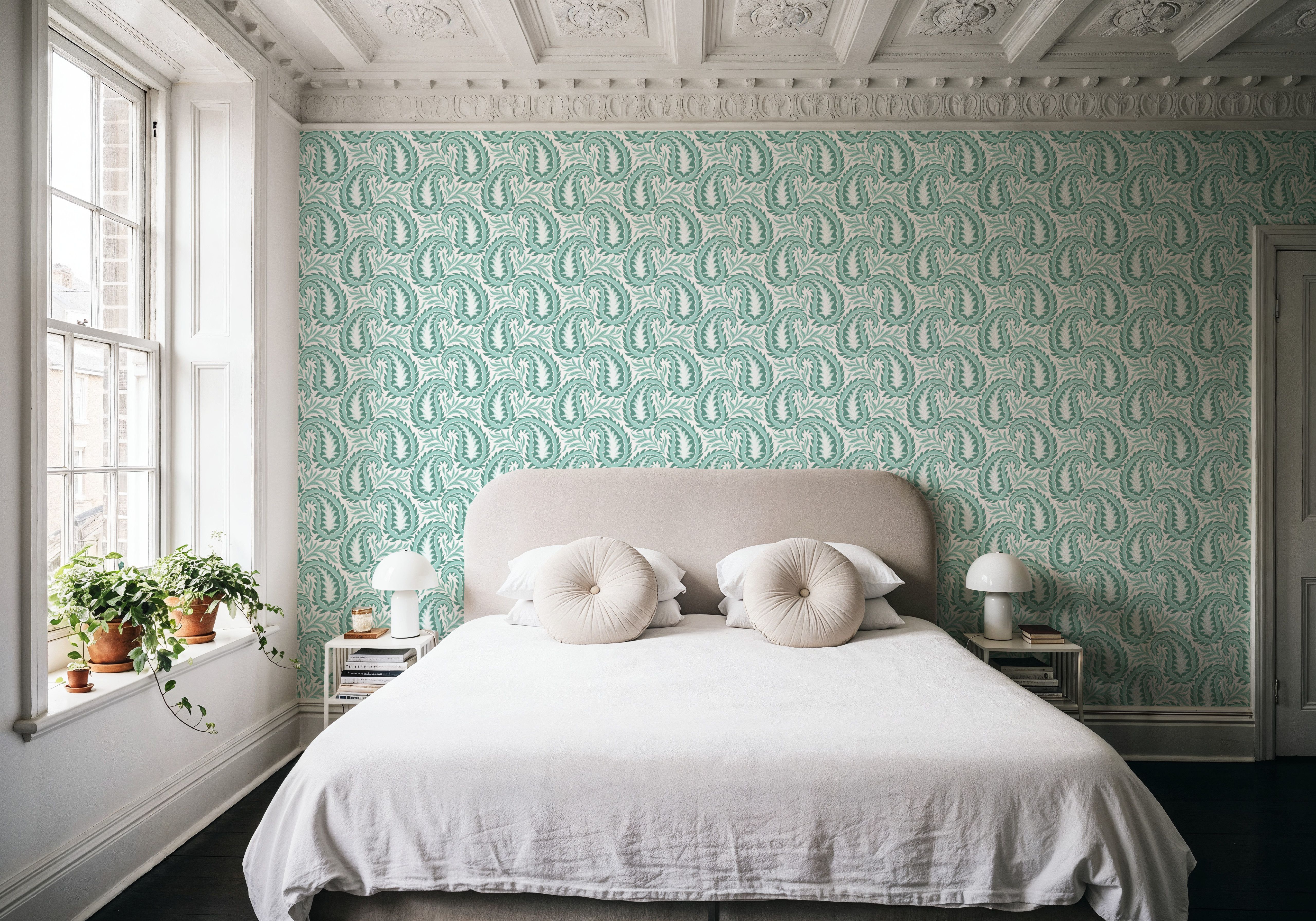 Botanical Paisley, Mint
