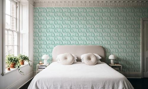 Botanical Paisley, Mint