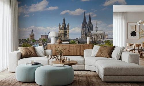 Cologne Cathedral and Great St. Martin Church